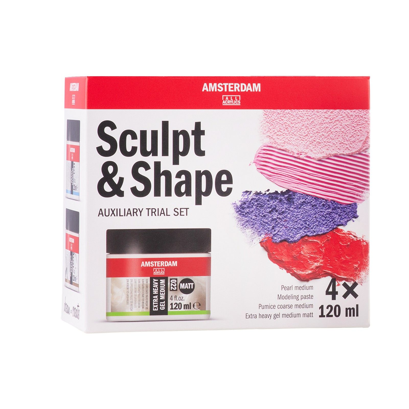 Amsterdam • Medium Modellier und Formset 4x120ml