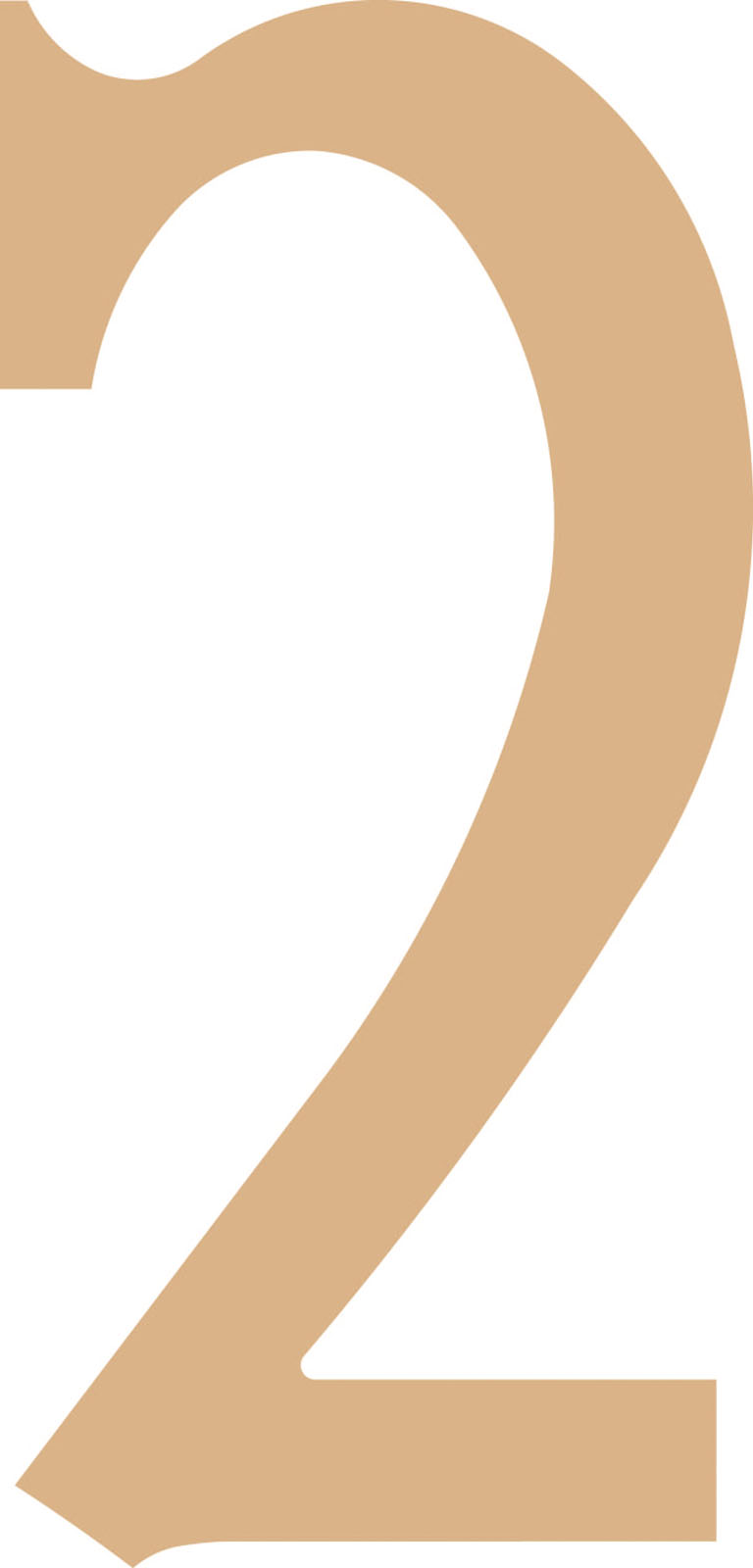 Vaessen Creative • MDF number ''2'' 21,8cm
