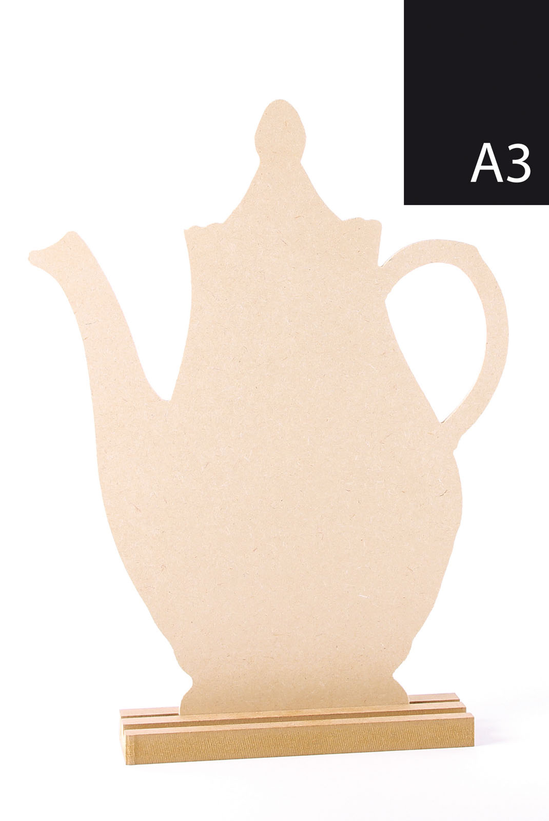 Vaessen Creative • MDF On a stand teapot high