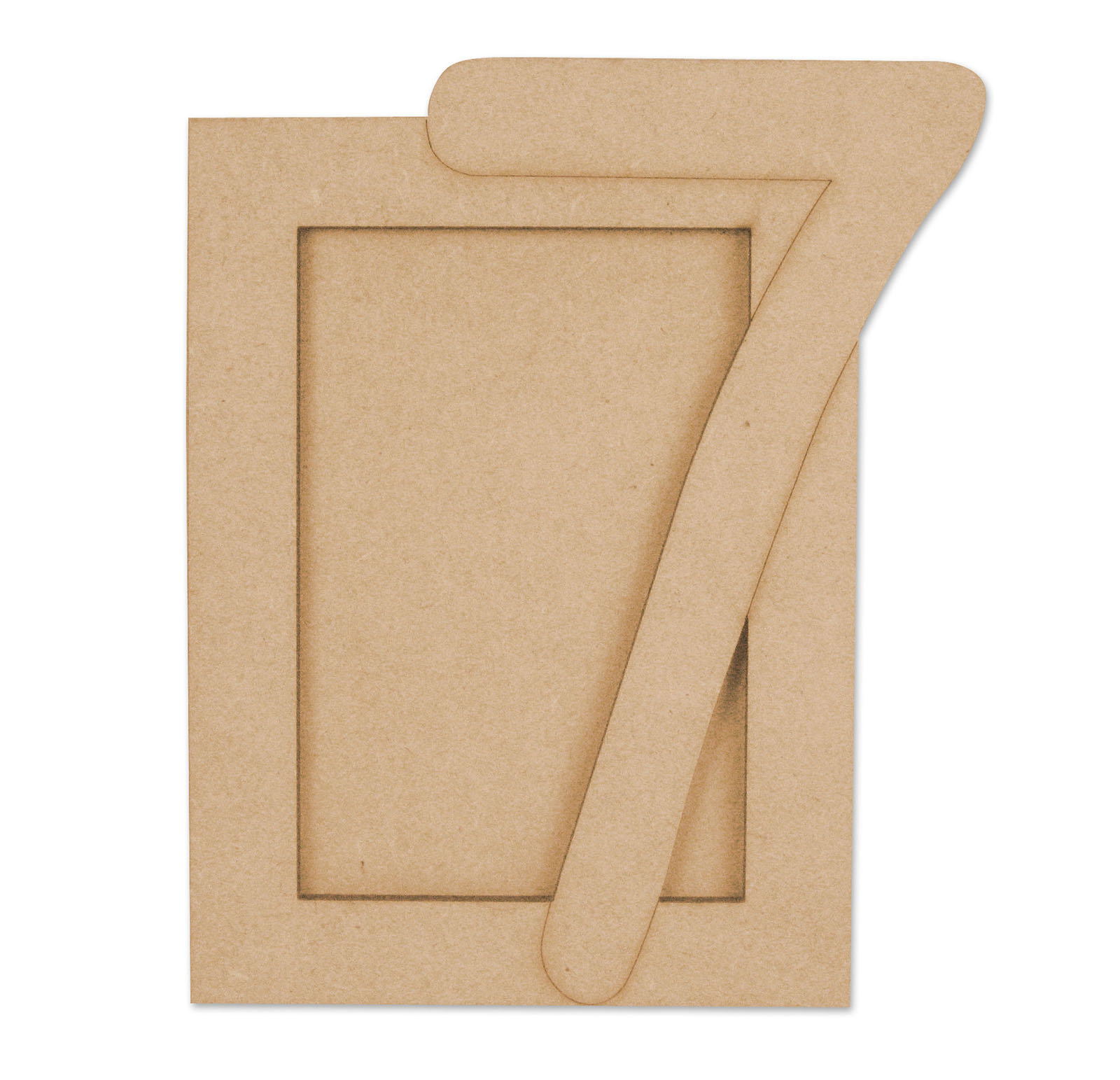 Vaessen Creative • MDF Photo frame number standing 7