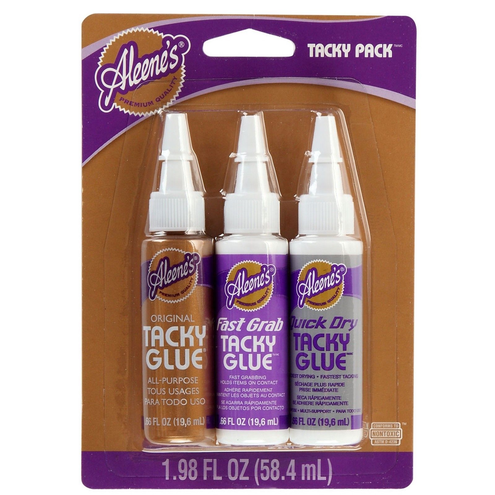 Aleene's • Variety tacky glue pack 3pcs