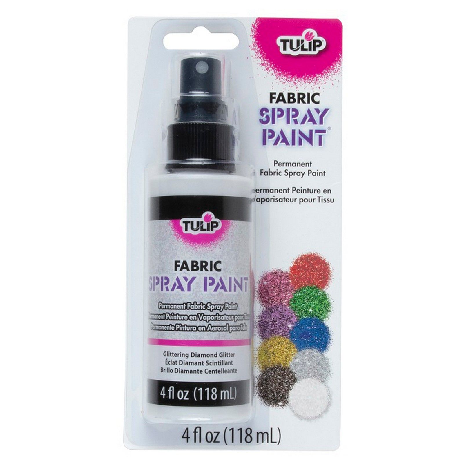 Tulip • Fabric Glitter Spray Paint Glittering Diamond