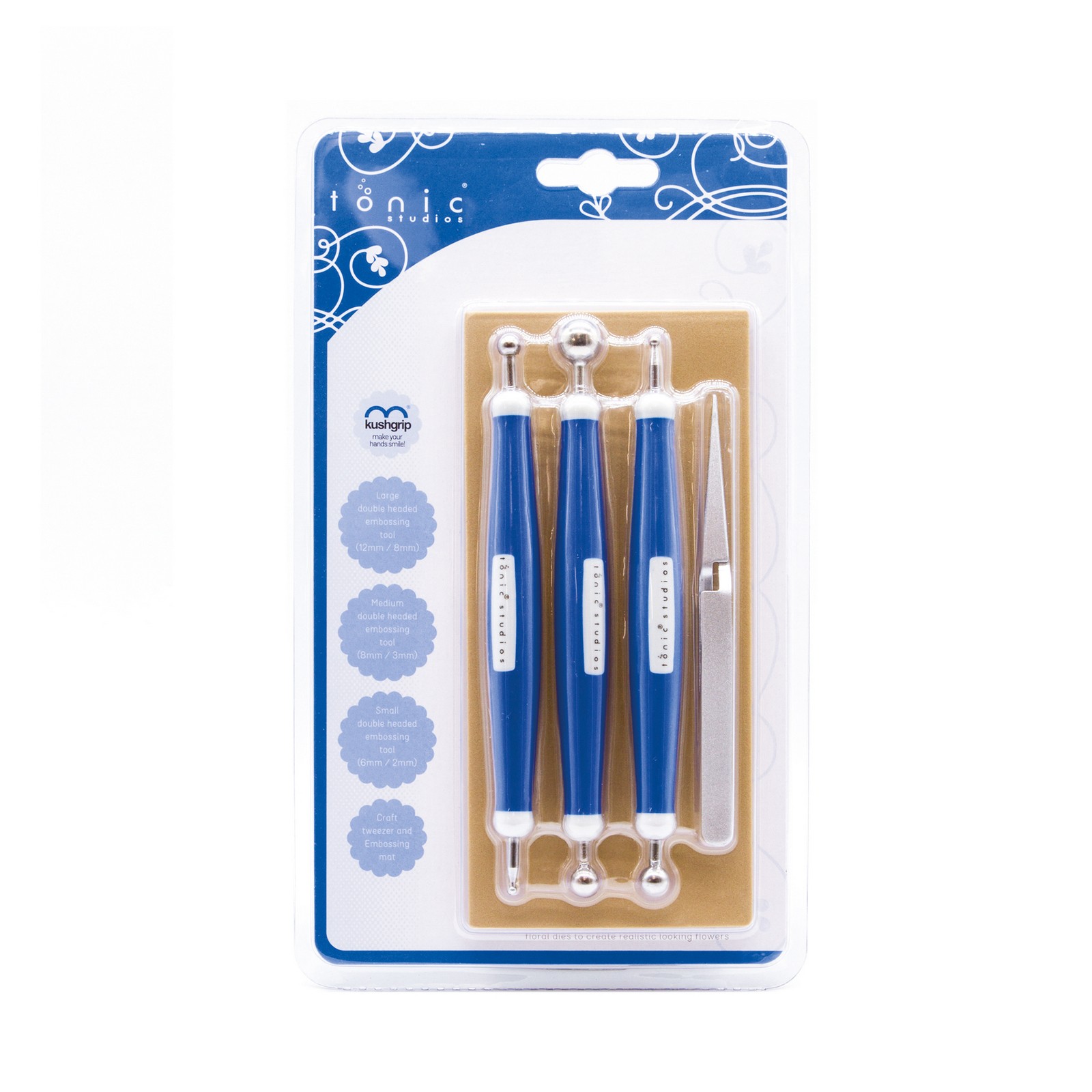 Tonic Studios • Floral crafters embossing tool set