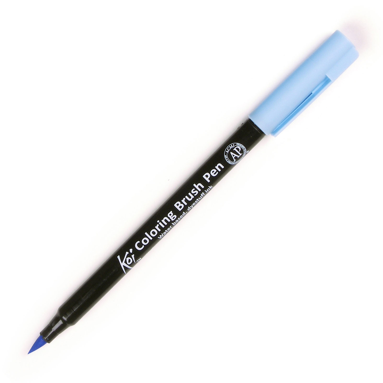 Sakura • Koi color brush light sky blue