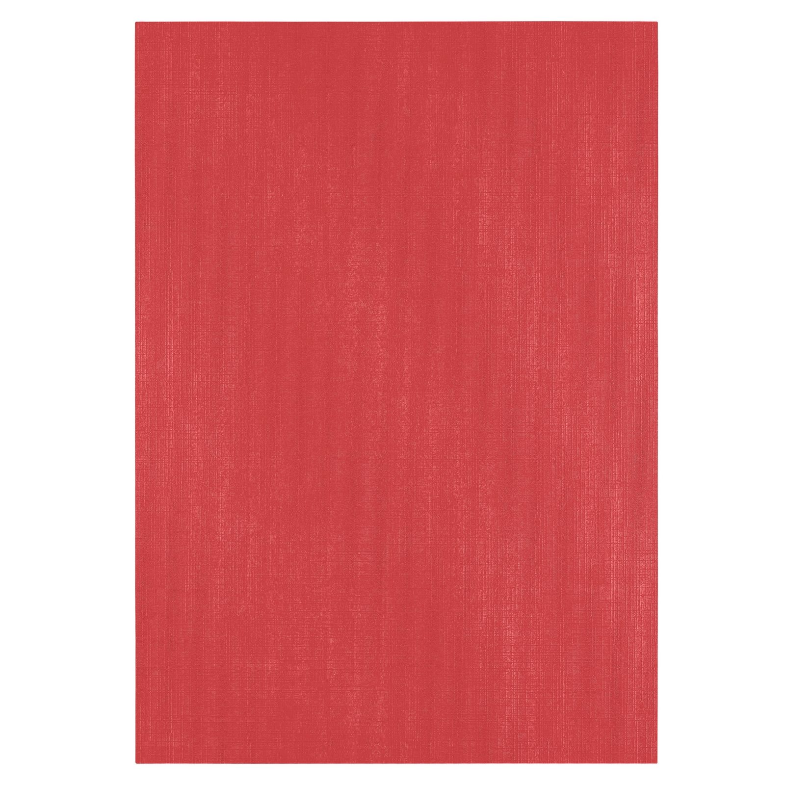 Vaessen Creative • Leinenkarton 250g A4 Poppy 25x