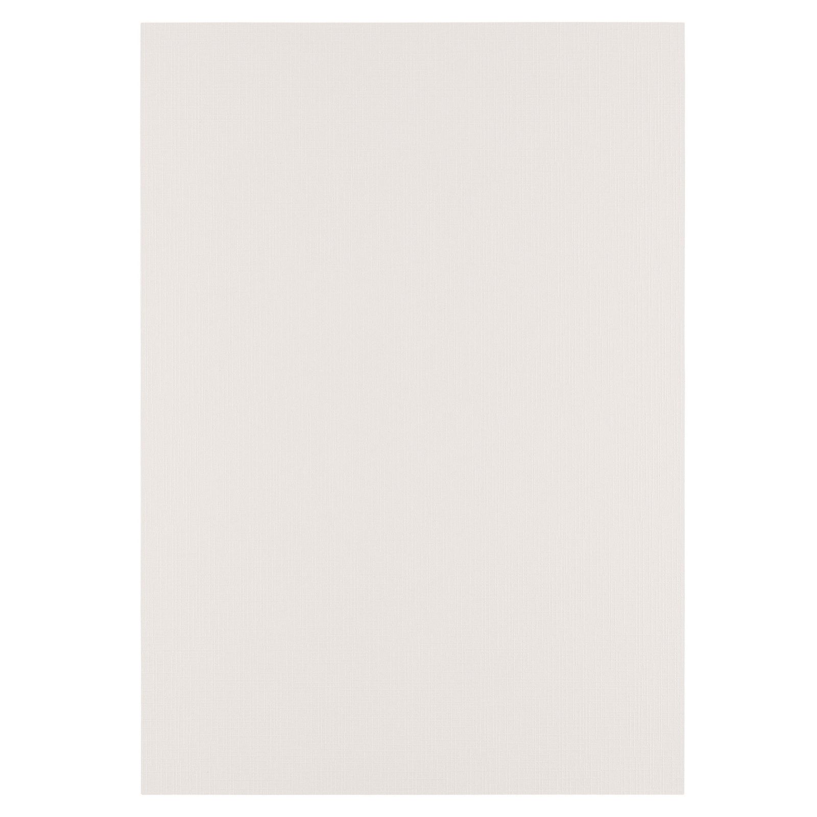 Vaessen Creative • Cartoncino di Lino 250g A4 Off-white 25x