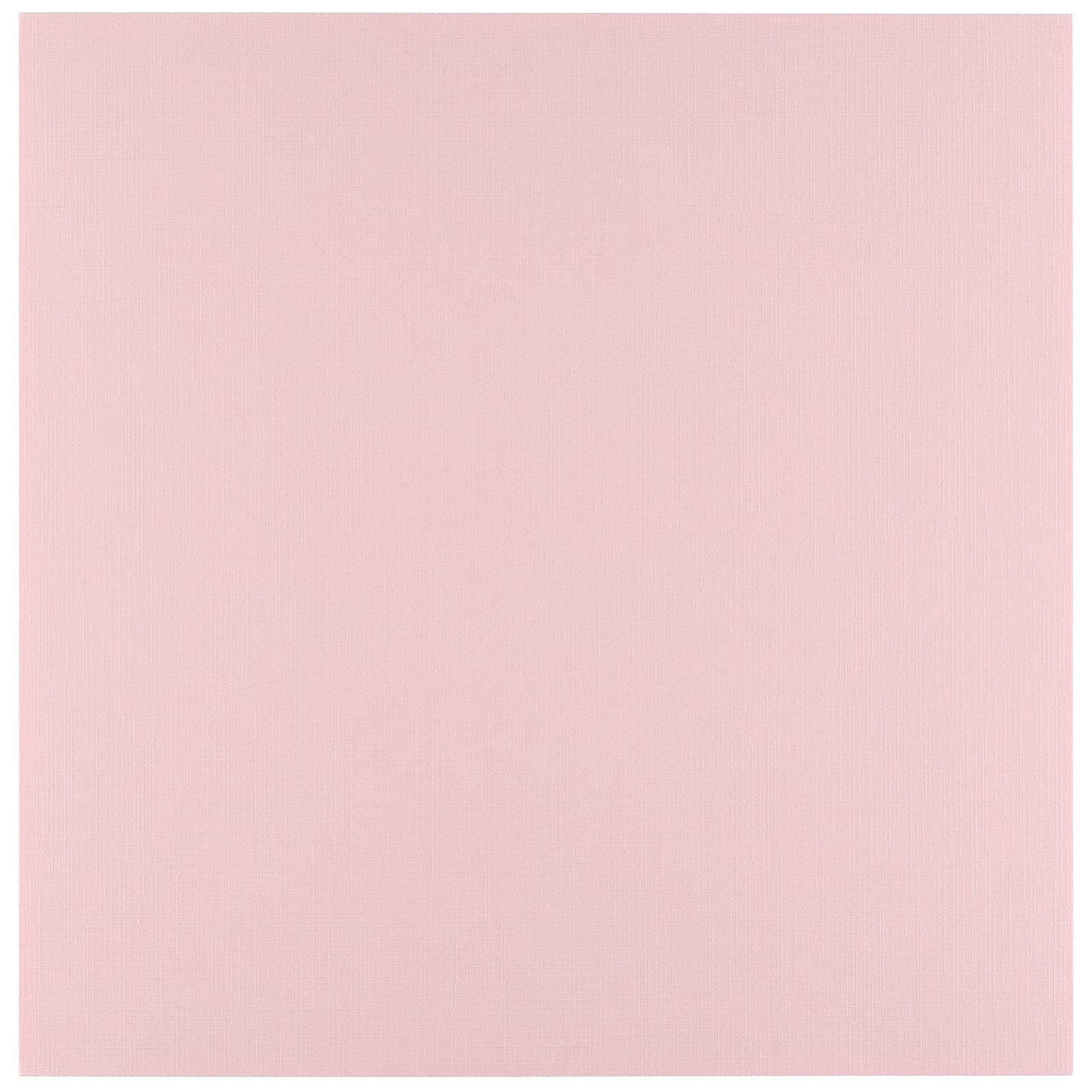 Vaessen Creative • Cartoncino di Lino 250g 30,5x30,5cm Rose 25x