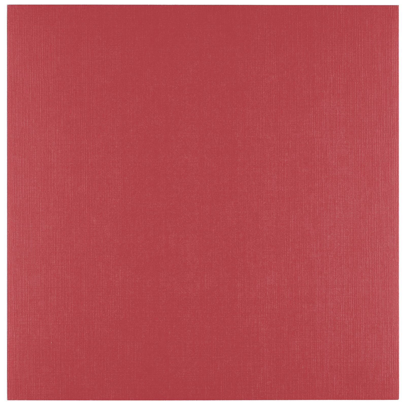Vaessen Creative • Cartoncino di Lino 250g 30,5x30,5cm Ruby 25x