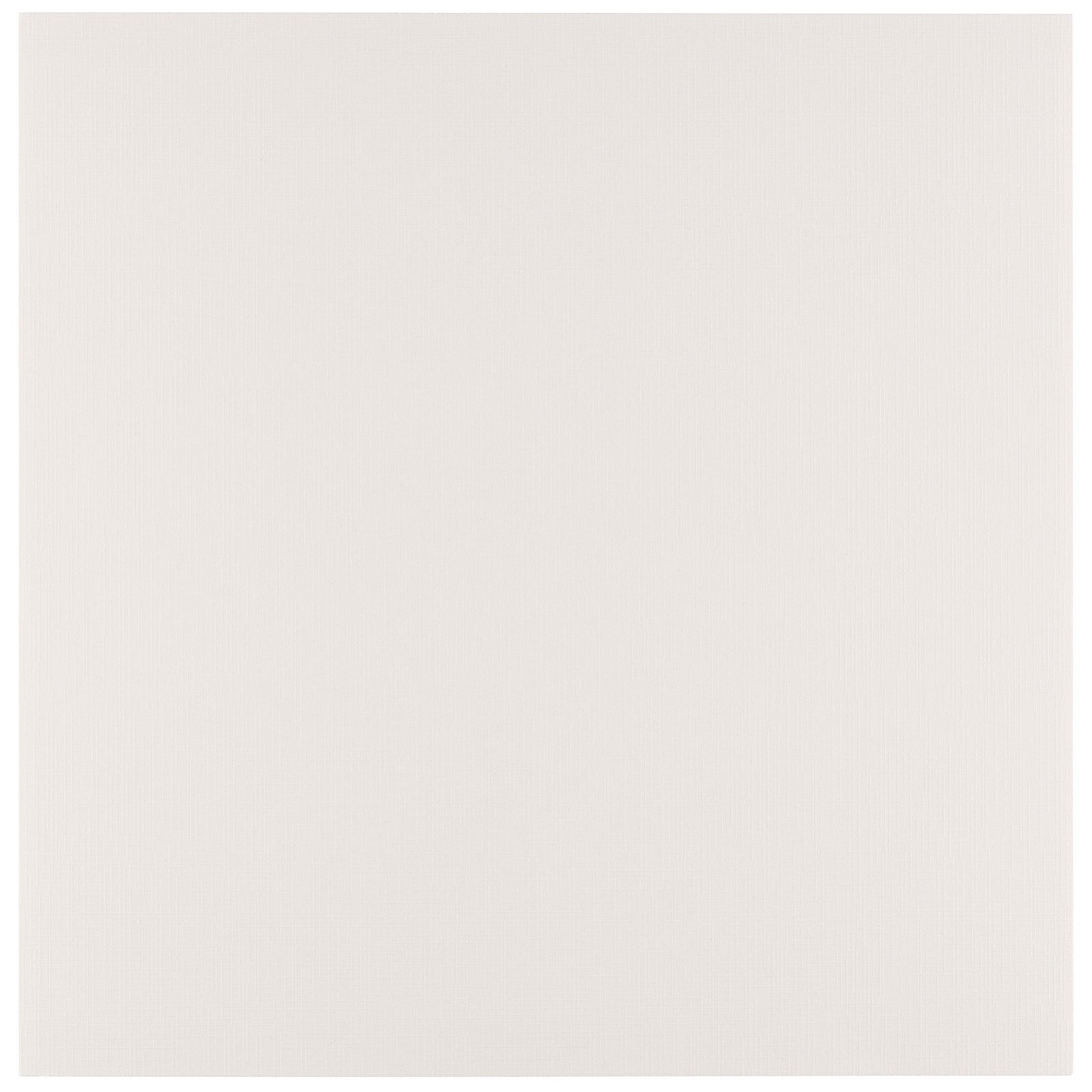 Vaessen Creative • Cartoncino di Lino 250g 30,5x30,5cm Off-White 25x