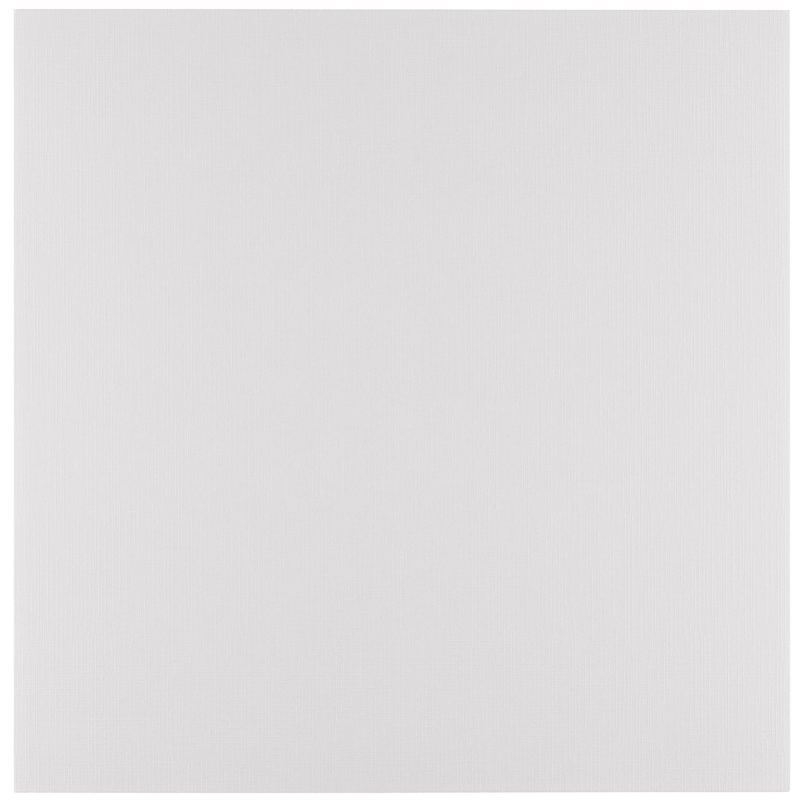 Vaessen Creative • Cartoncino di Lino 250g 30,5x30,5cm Avorio 25x