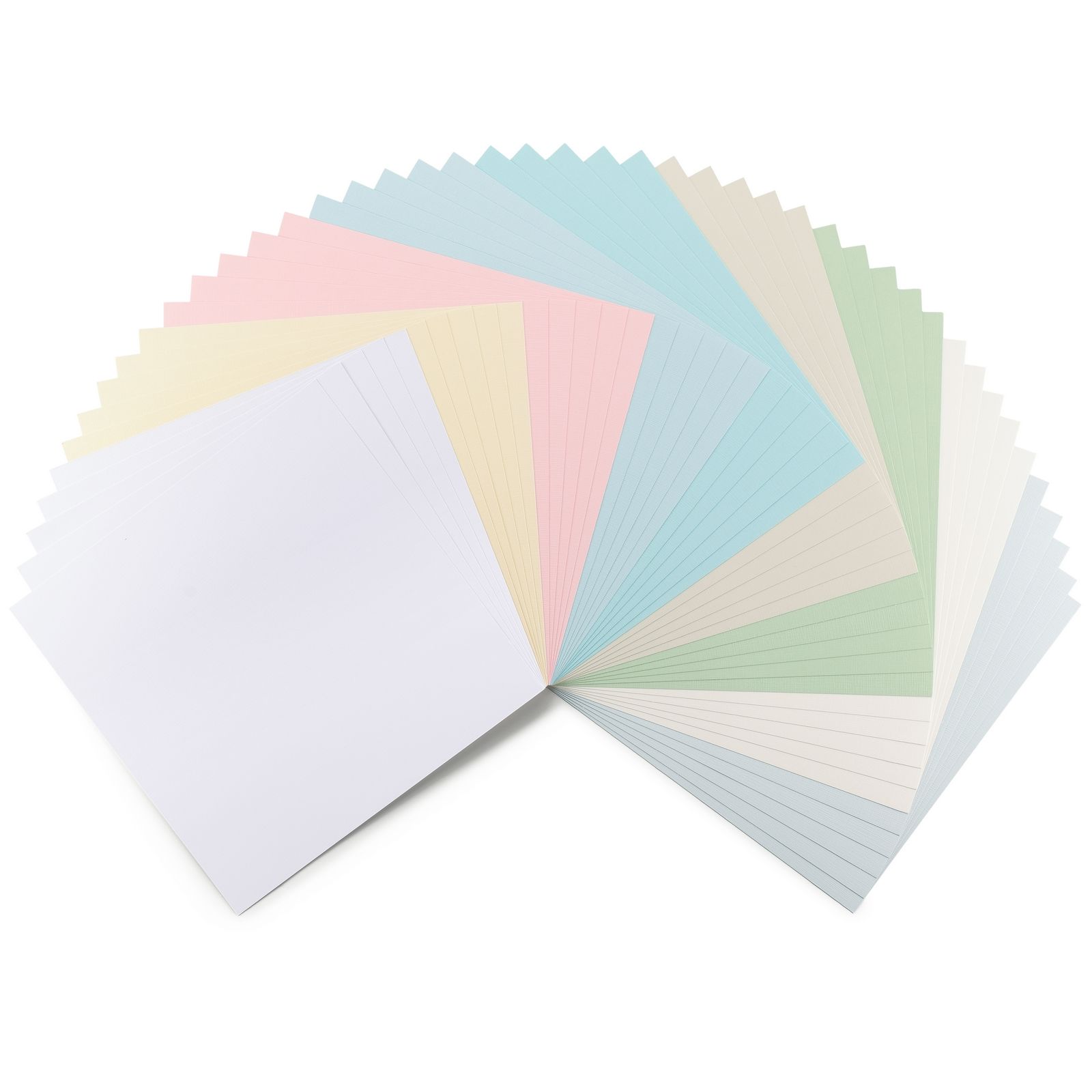 Florence • Leinenkarton 250g 30,5x30,5cm Pastell 45x 