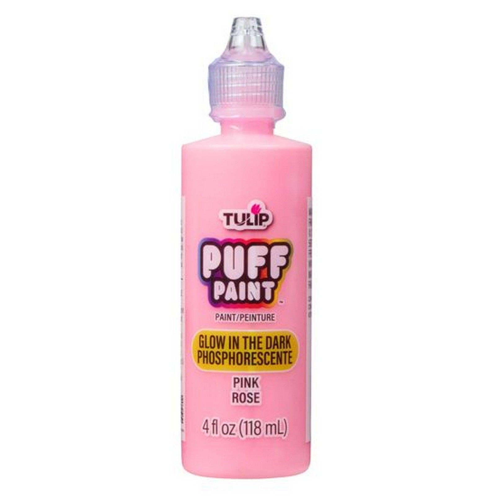 Tulip • Dimensional Fabric Paint Glow Pink 118ml