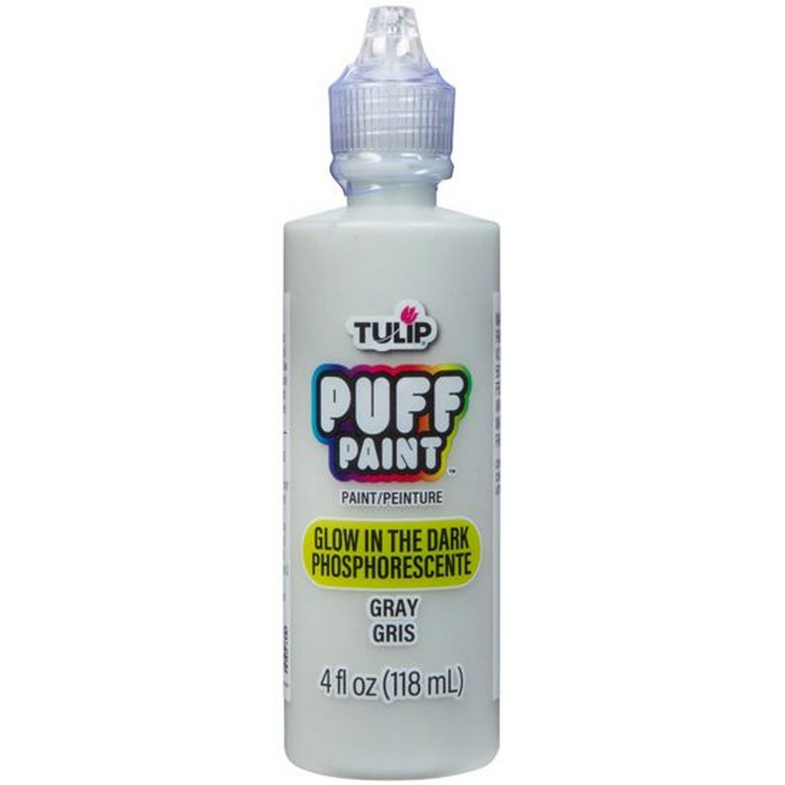 Tulip • Dimensional Fabric Paint Glow Gray 118ml