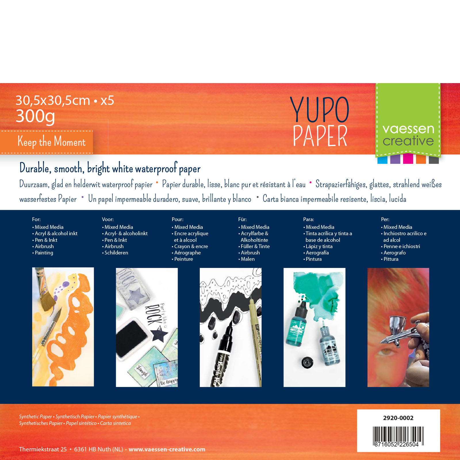 Florence • Yupo Papier 300g Weiß