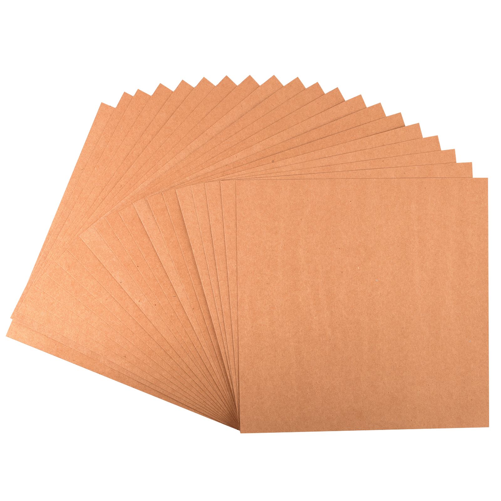 Set de papier Kraft adhésives florence carton 30.5x30.5cm (10