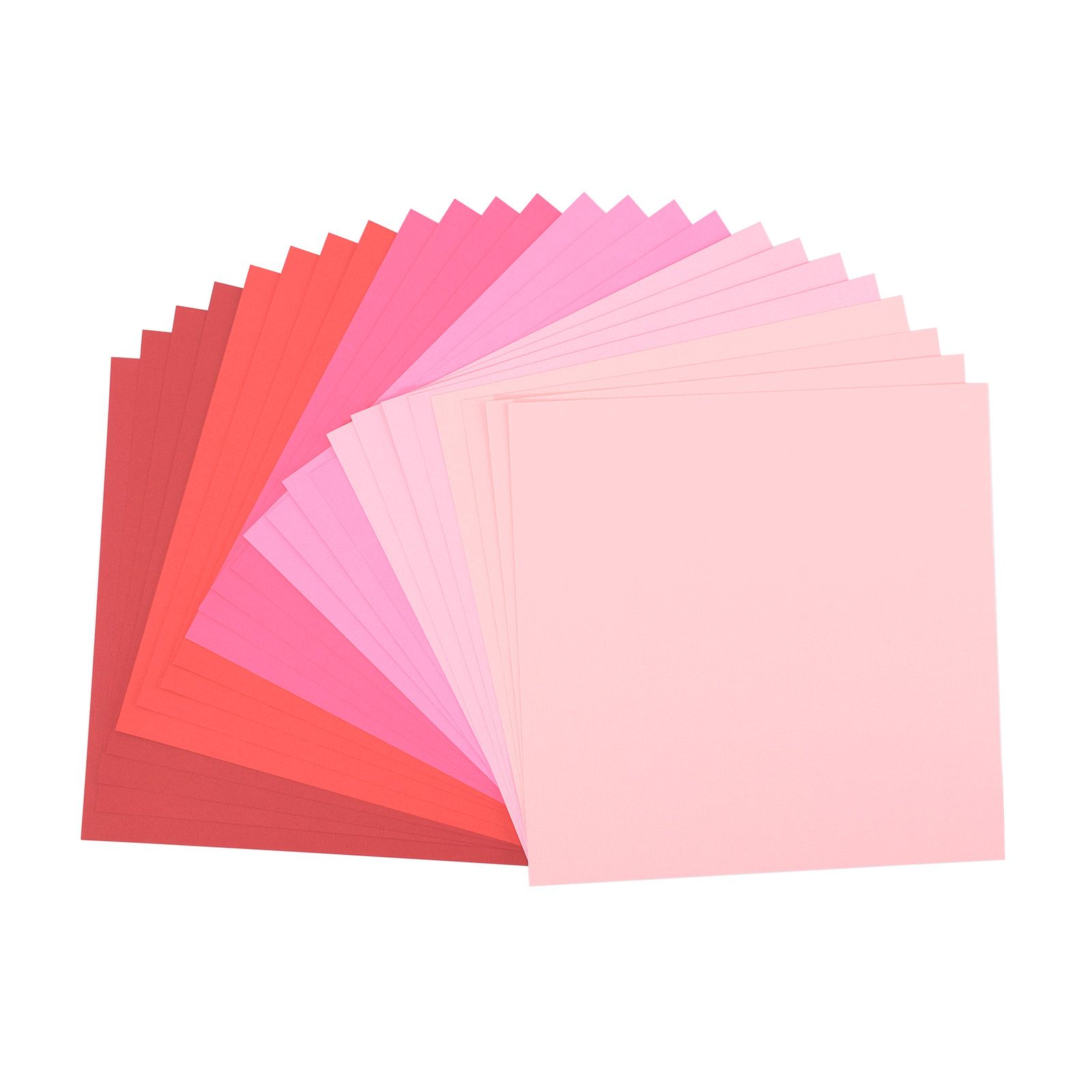 Florence • Cardstock Paper 216g Texture 12x12" Roze 24x