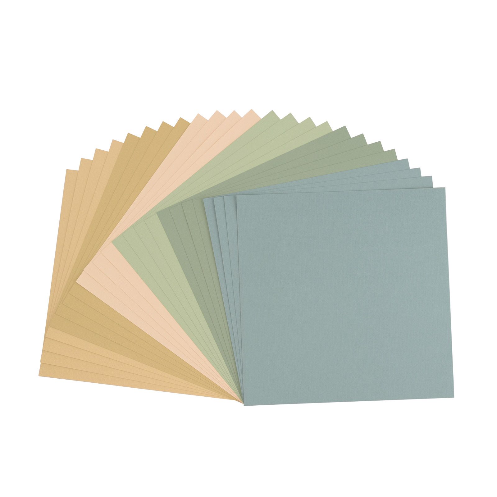 Florence • Cardstock Paper 216g Texture Multipack 12x12" Beach Tones 24x