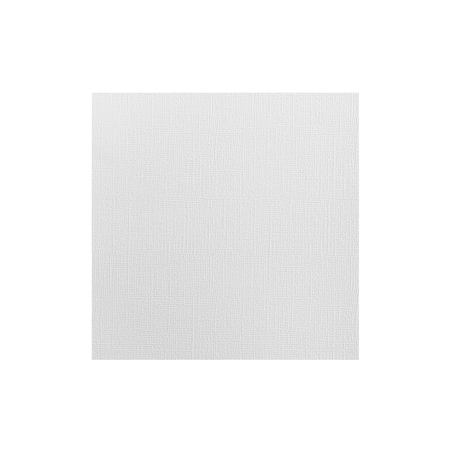 Florence • Cardstock Papier 216g Textuur 15,2x15,2cm Wit 24x