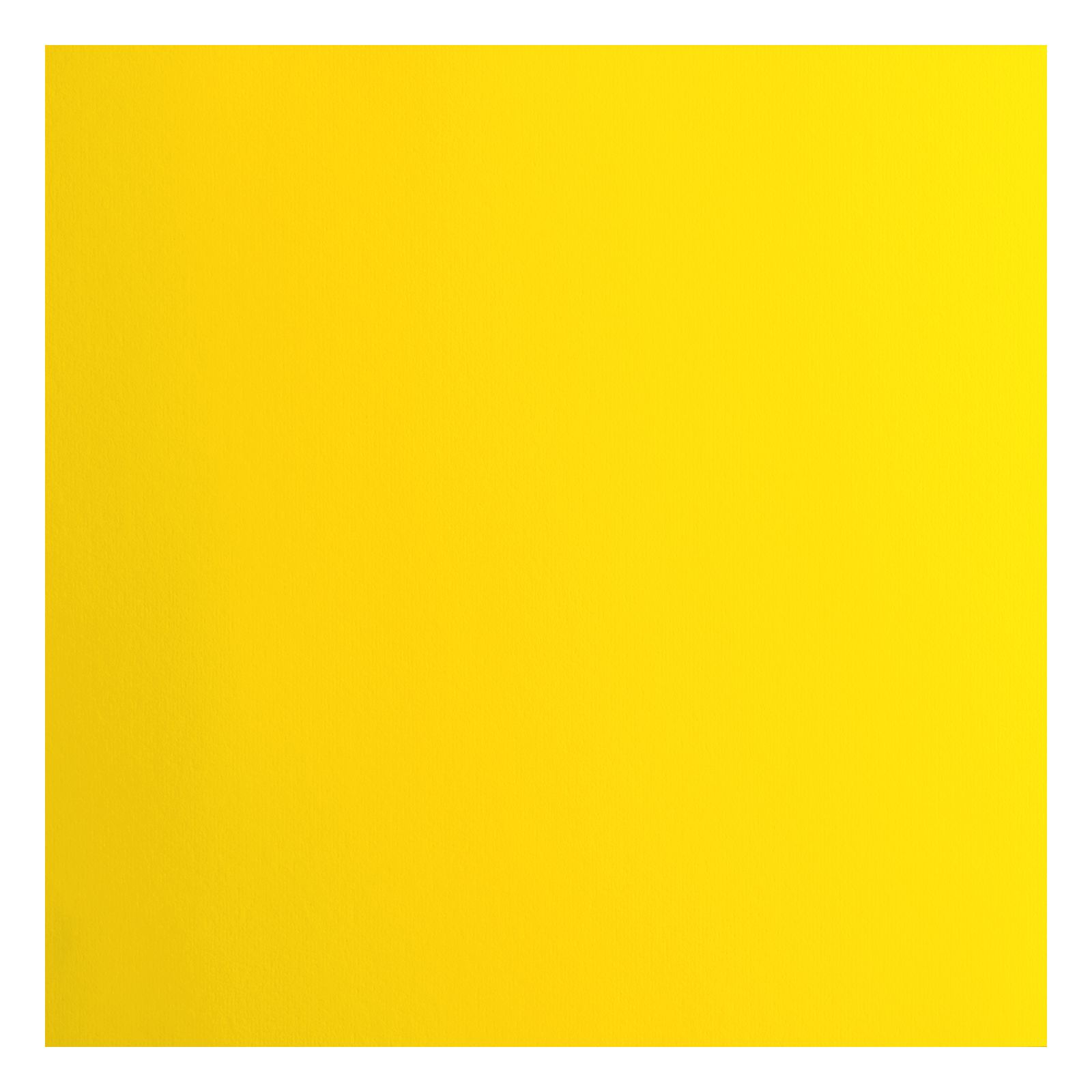 Florence • Papier Cartoné Lisse 30,5x30,5cm Lemon yellow