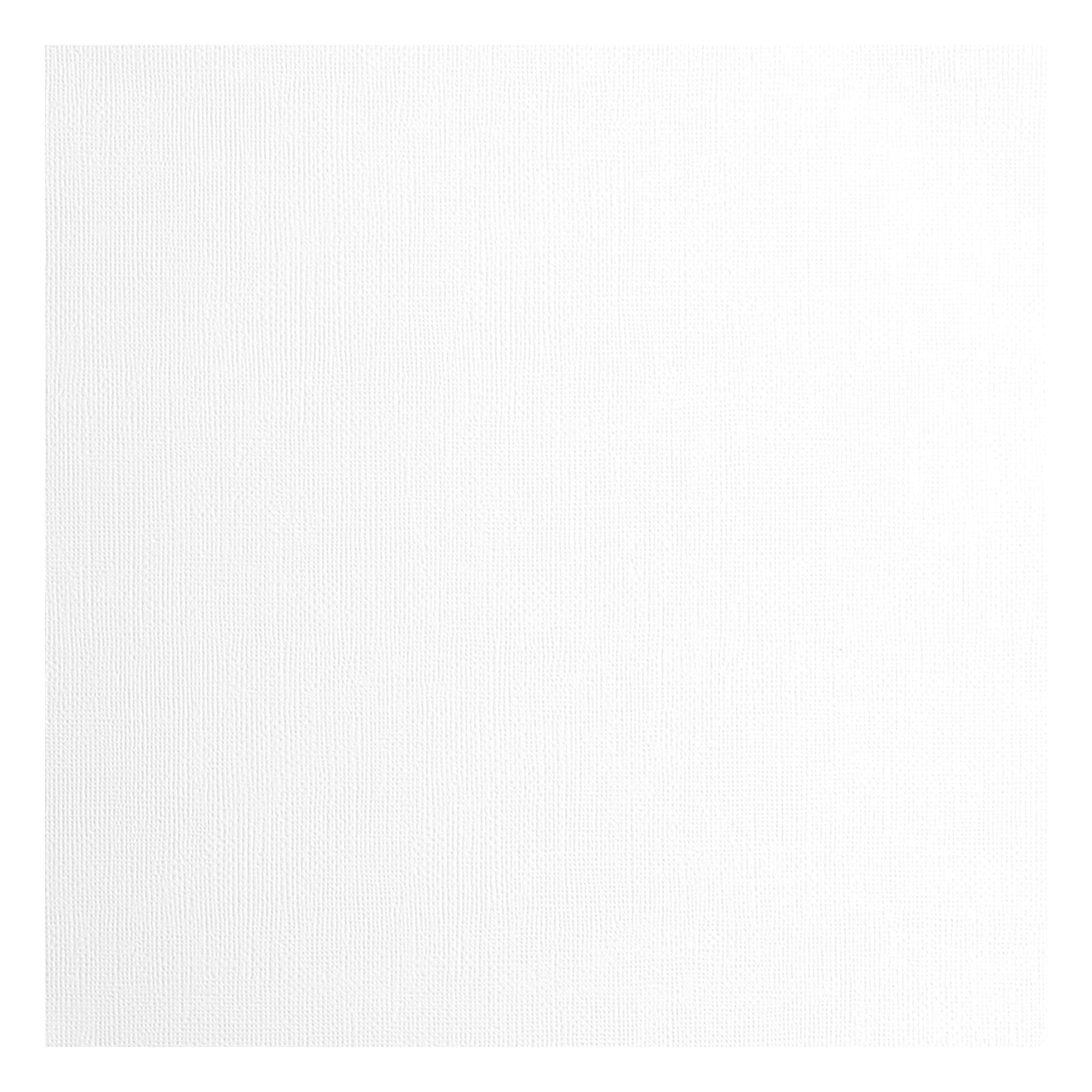 Florence • Cardstock Papier 216g Textuur 30,5x30,5cm White 20x