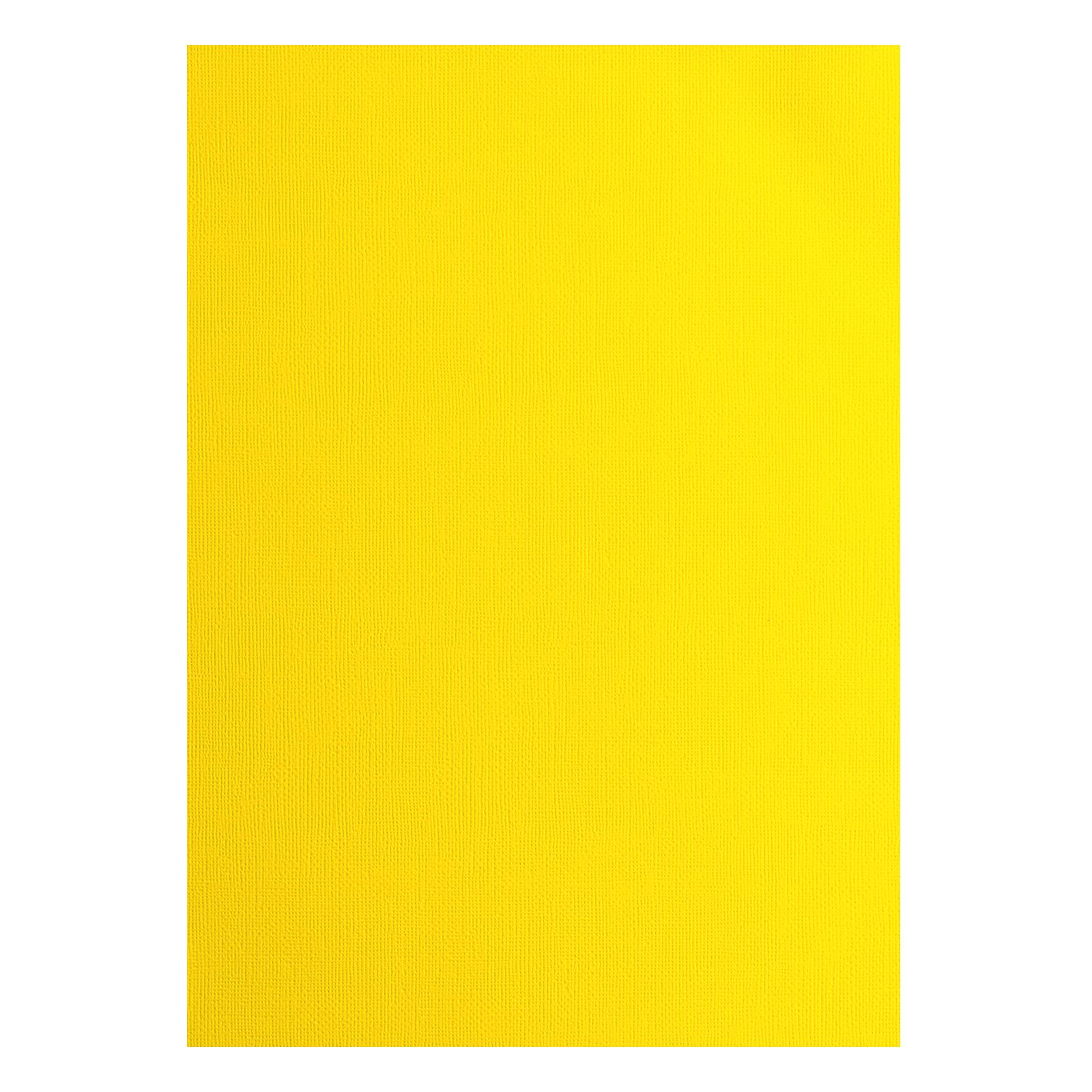 Vaessen Creative • Tonkarton 216g Textur A4 Lemon Yellow 25x