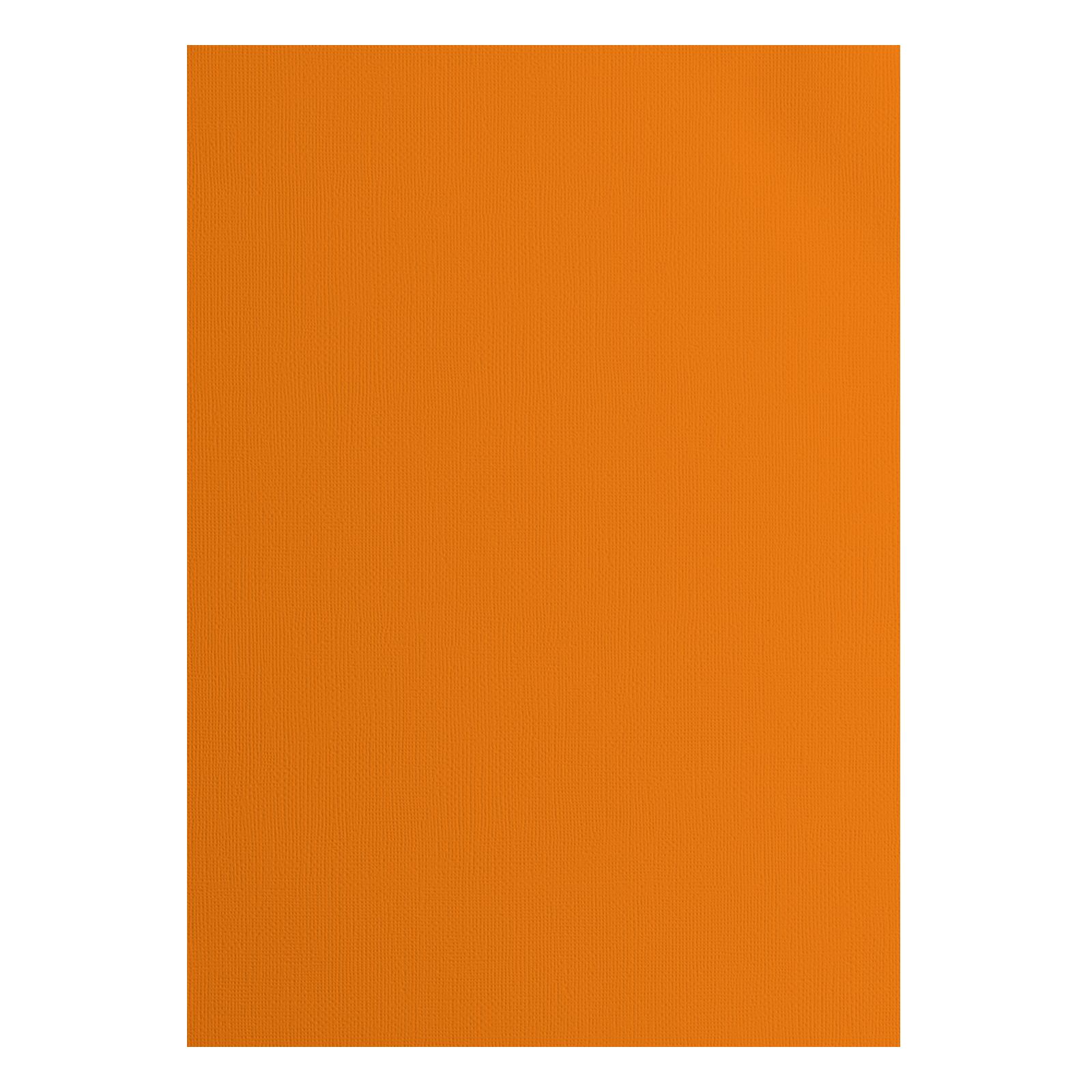Vaessen Creative • Cardstock Papier 216g Textuur A4 Mandarin 25x