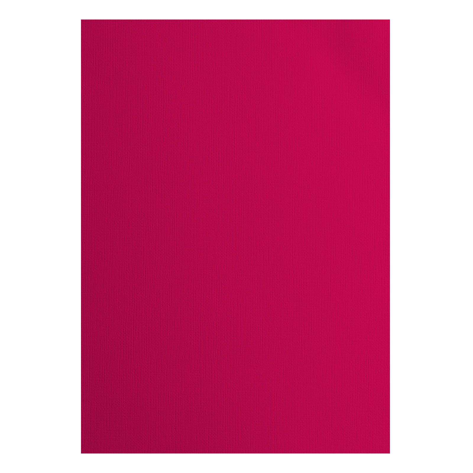 Vaessen Creative • Cardstock Papier 216g Textuur A4 Raspberry 25x