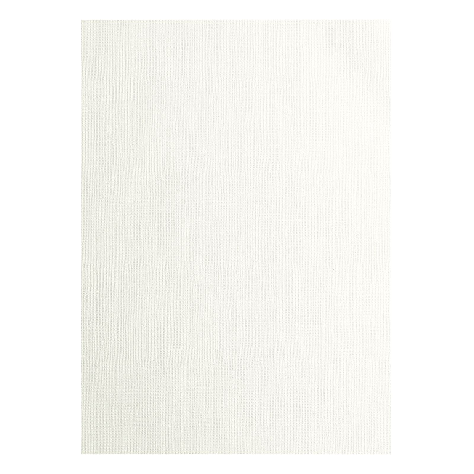 Vaessen Creative • Cardstock Papier 216g Textuur A4 Ivoor 25x