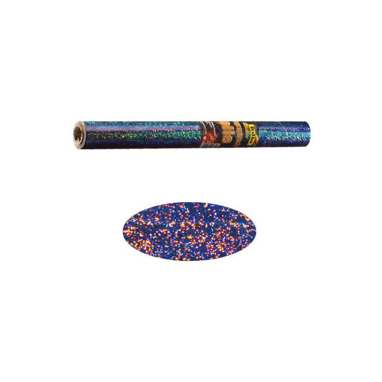 folia • Holographic paper 310/14 40 cm. x 1 mtr. Silverglitter