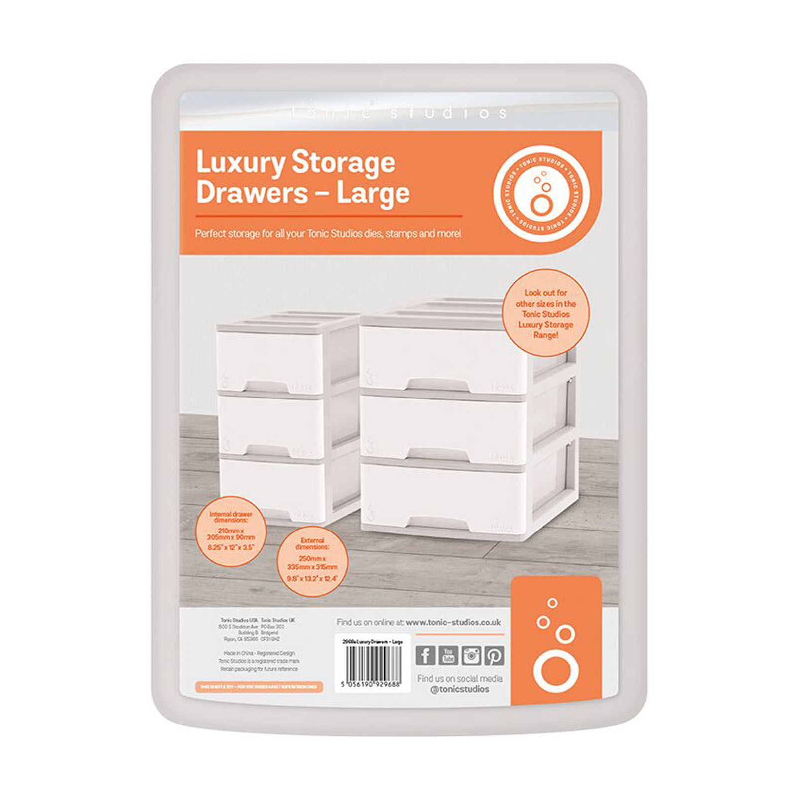 Nuvo • Luxury storage large drawers