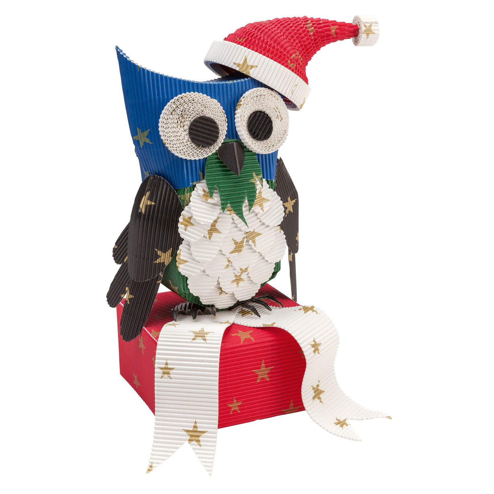 Folia • Corrugated cardboard star 25x35cm 10pcs