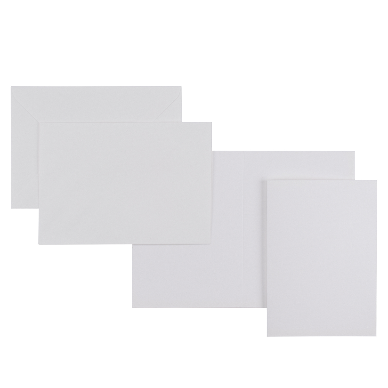 Florence • Set Tarjetas + Sobres A6 Blanco