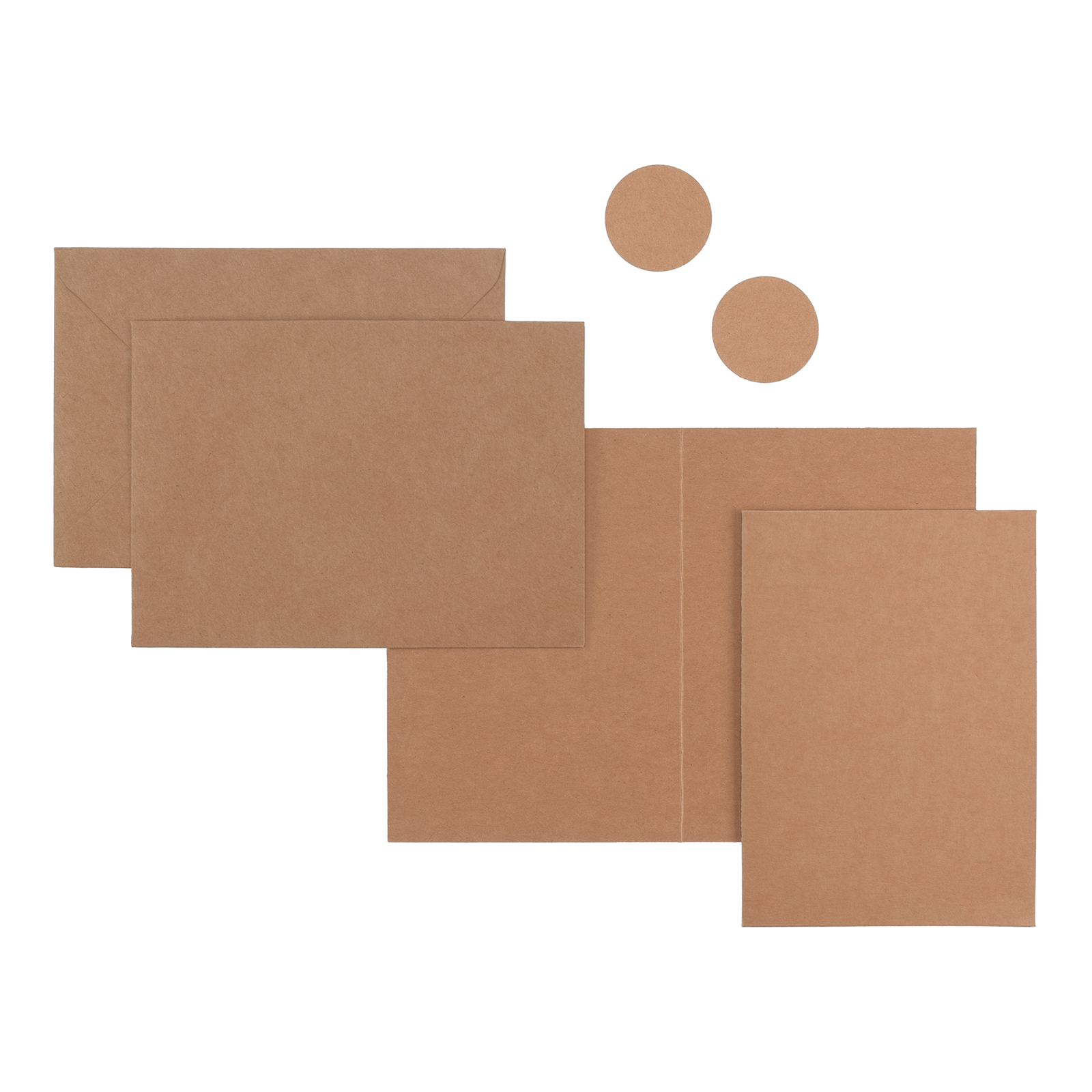 Florence • Kaarten + Enveloppen Set A6 Kraft 