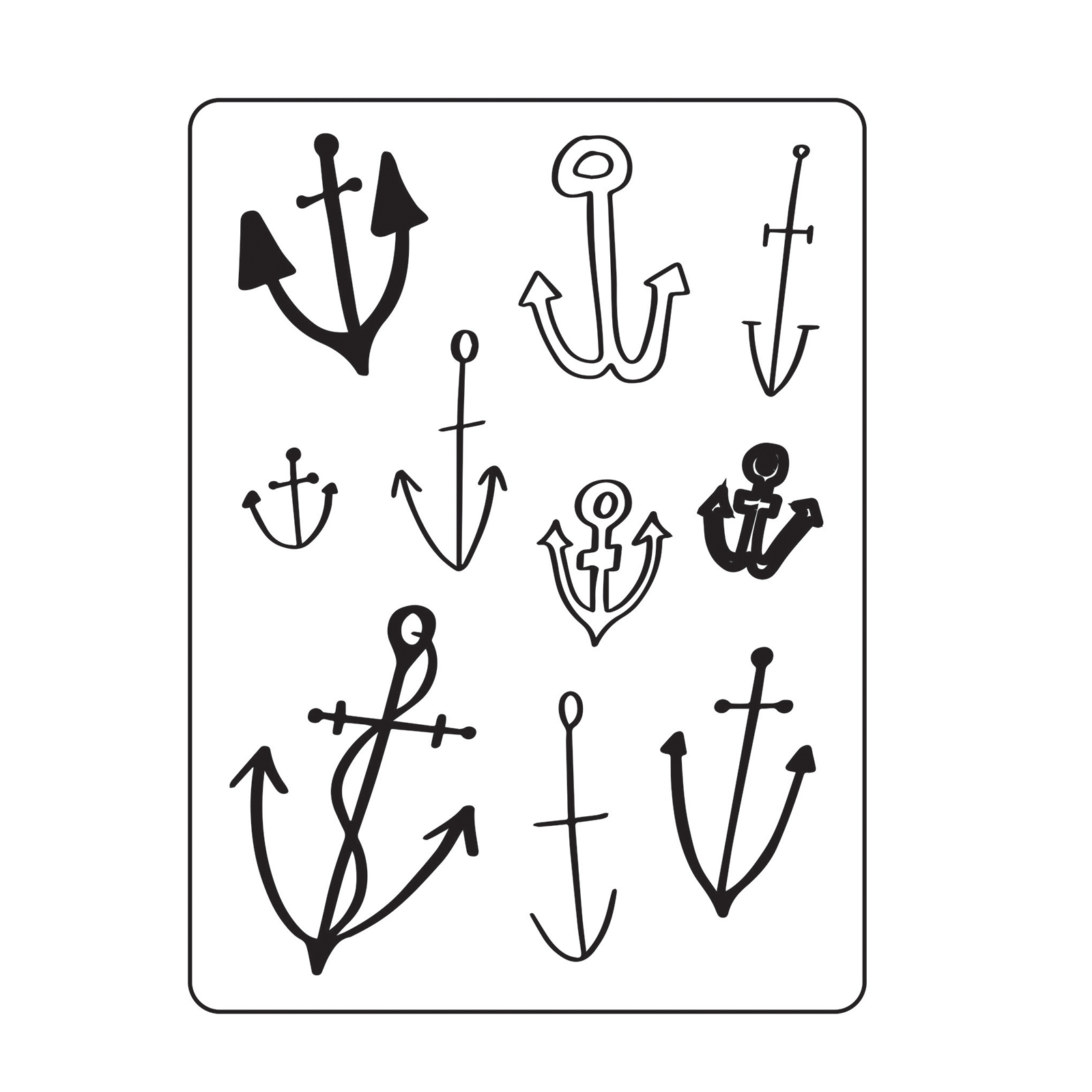 Darice • Embossing folder Anchors