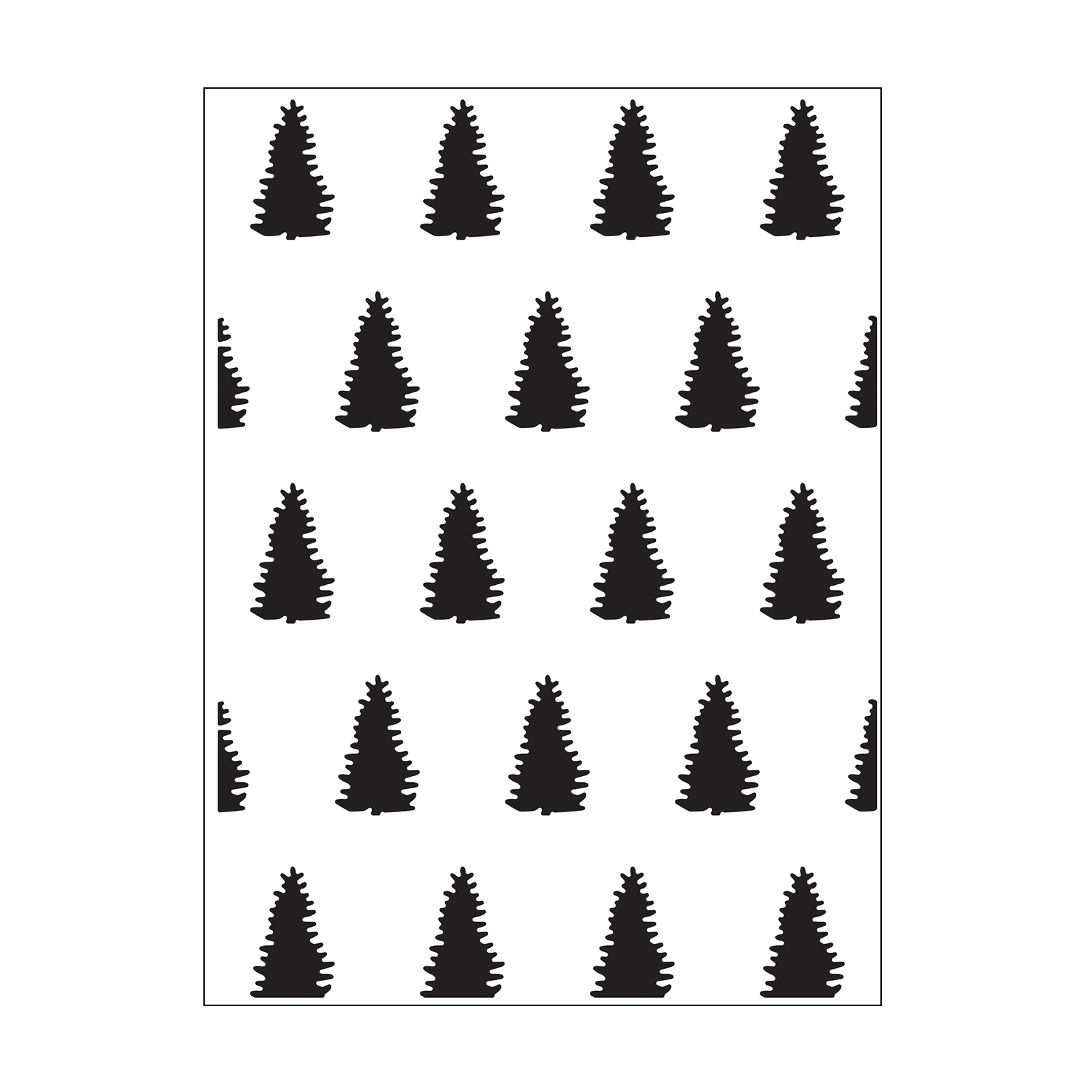 Darice • Embossing folder evergreens