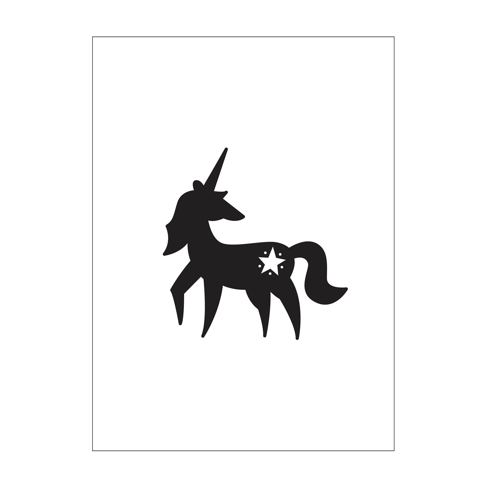 Darice • Embossing folder unicorn