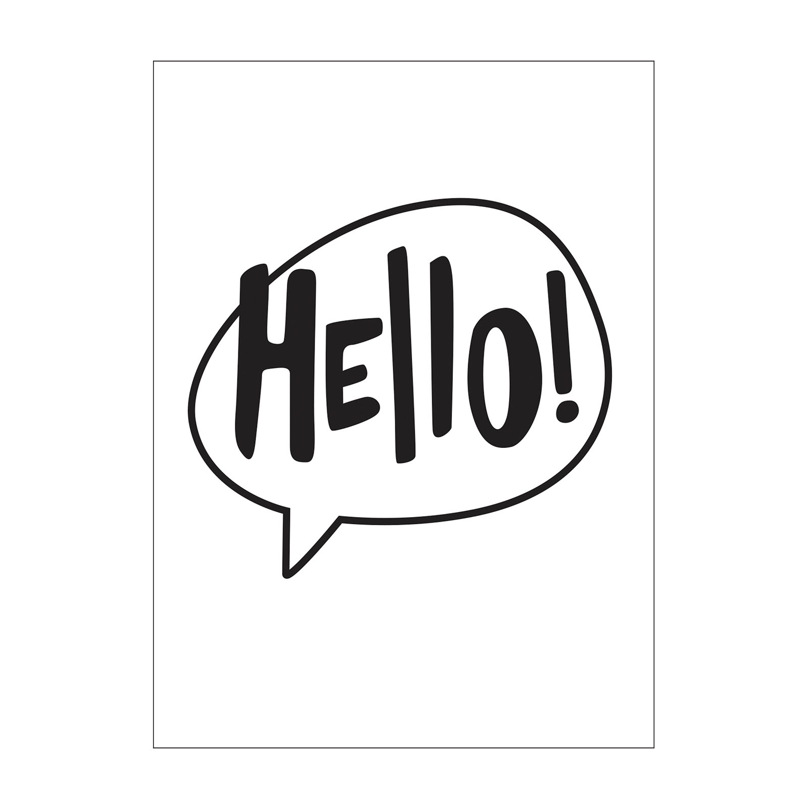 Darice • Embossing folder hello