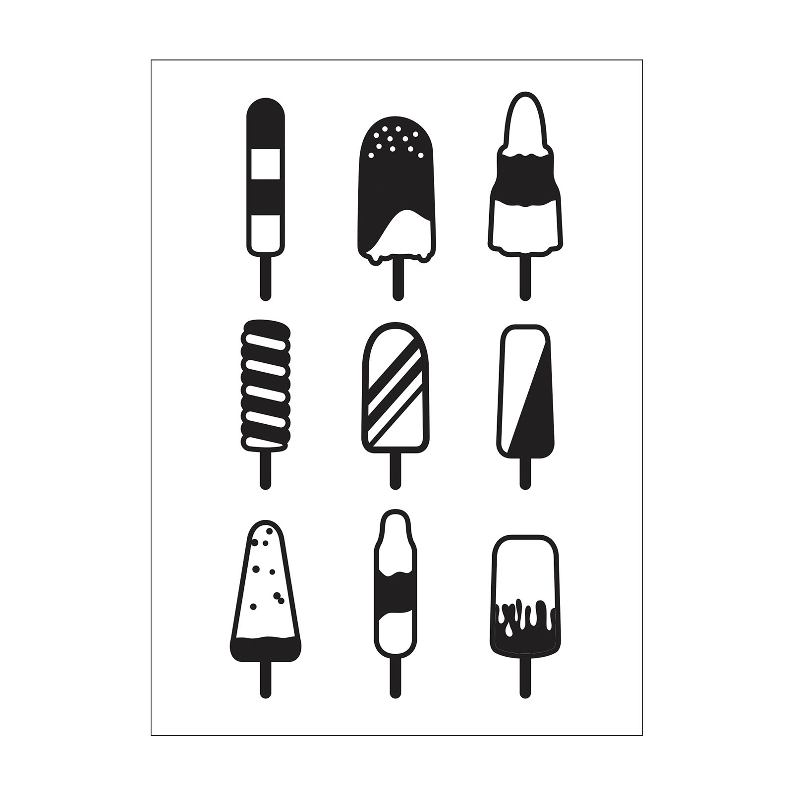 Darice • Embossing folder popcicle