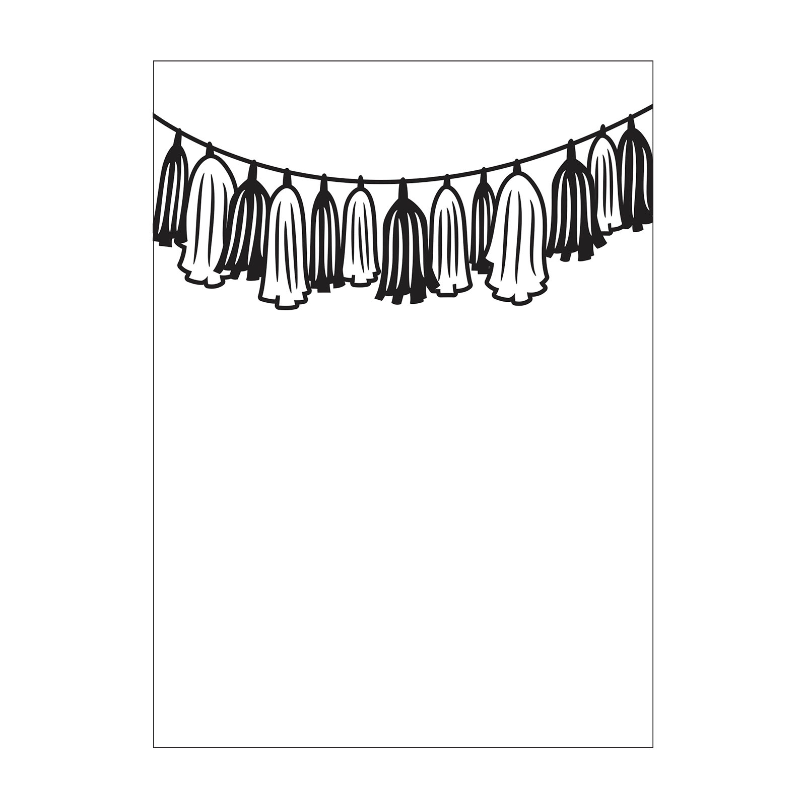 Darice • Embossing folder Tassle garland