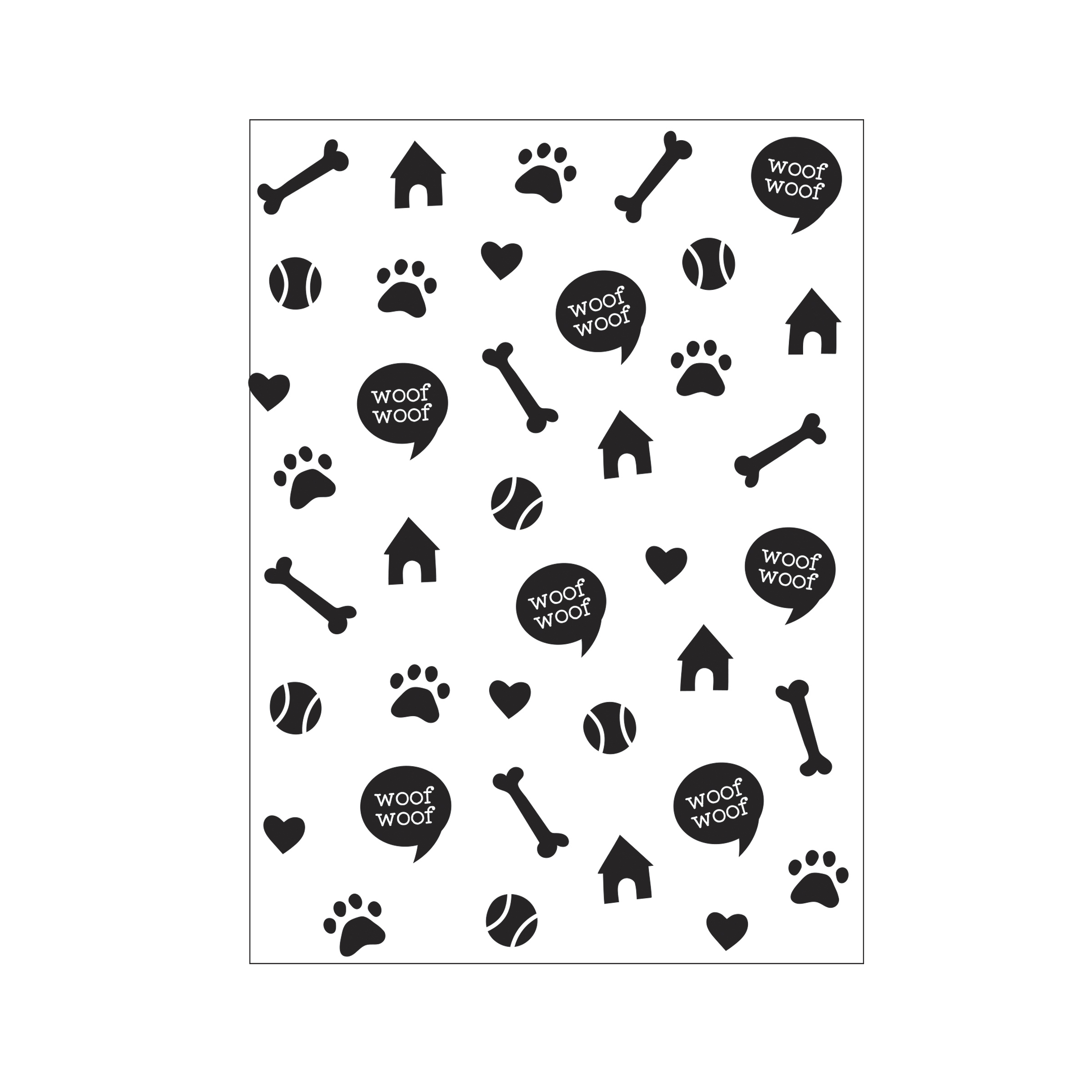 Darice • Classeur de Gaufrage design de chien