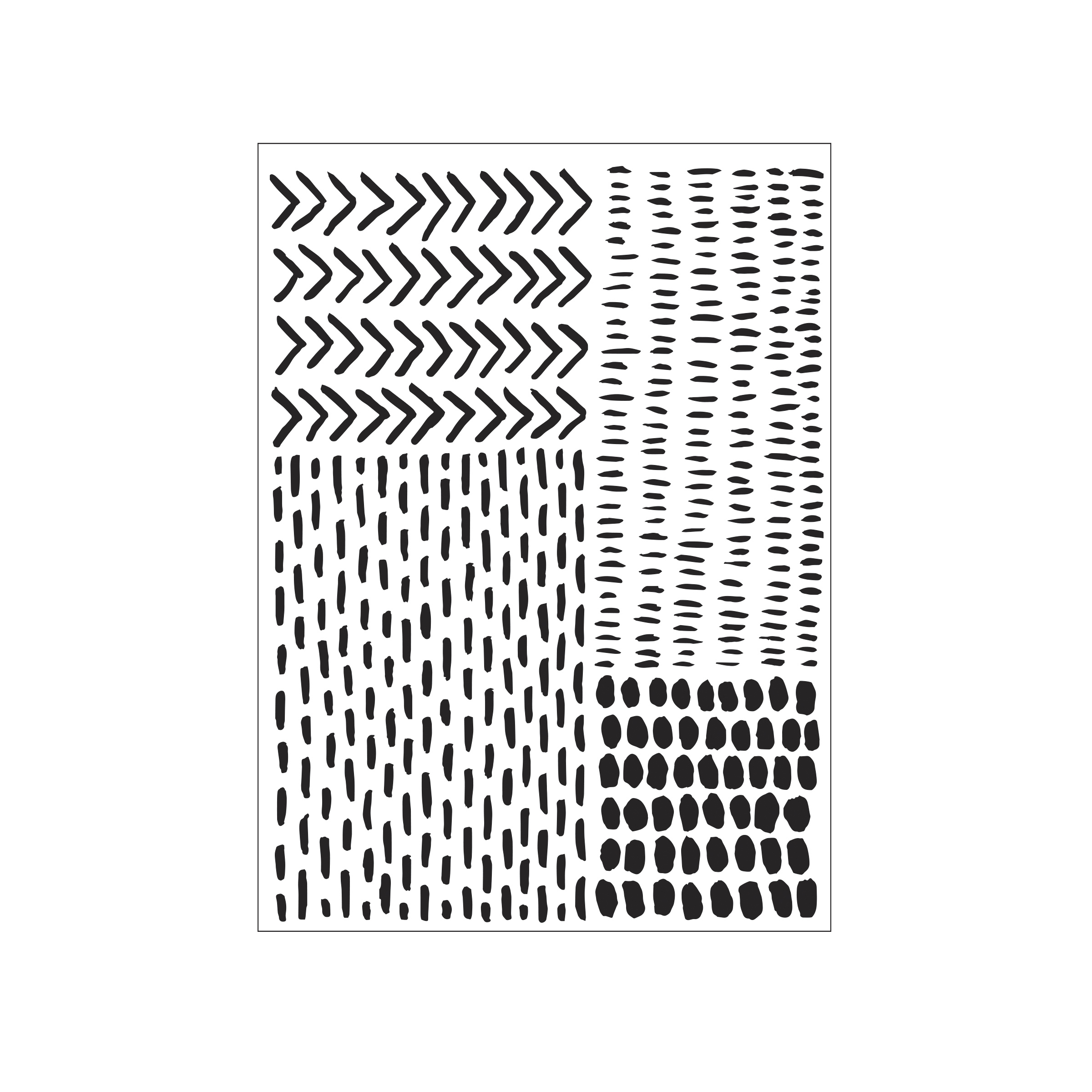 Darice • Embossing folder pattern markings