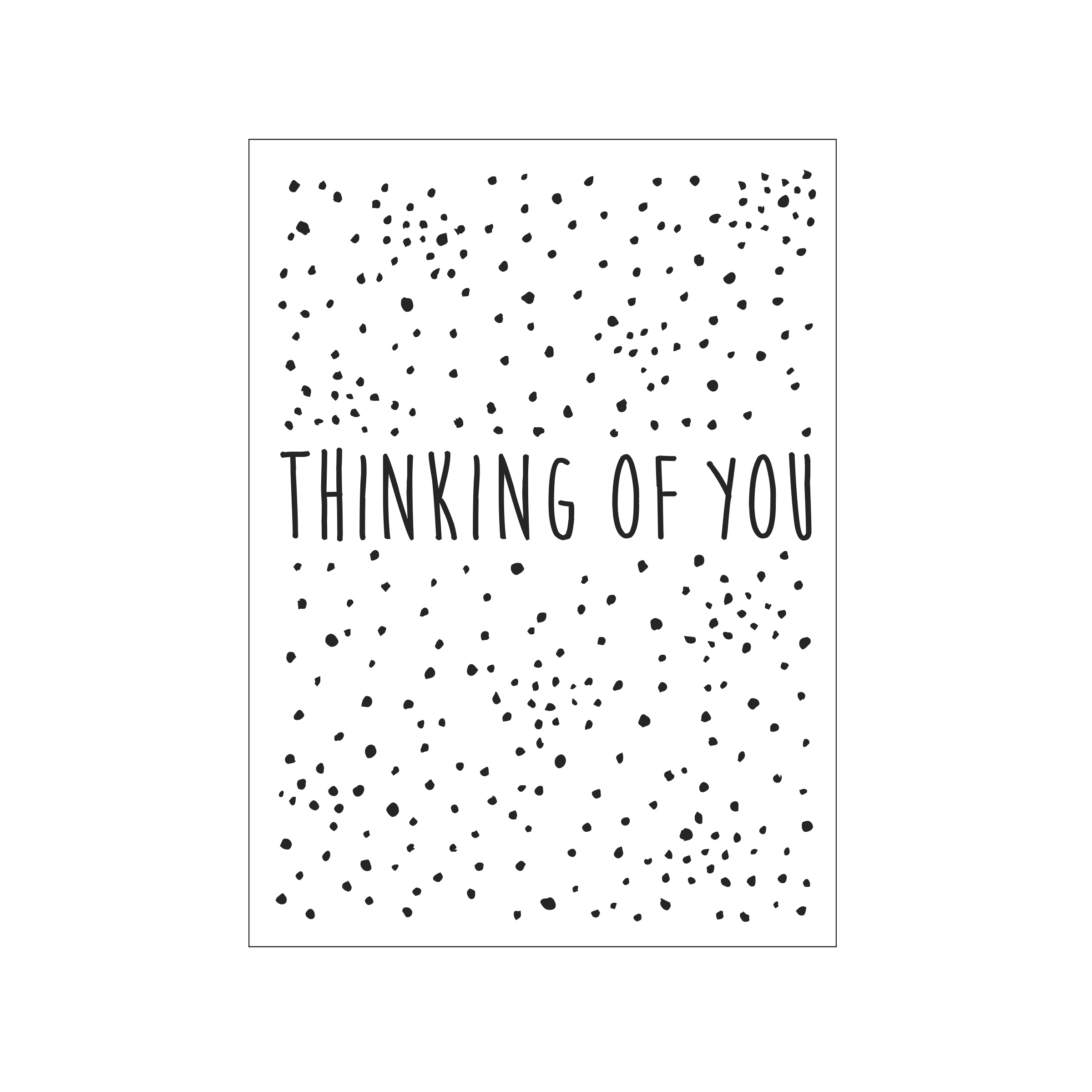 Darice • Embossing folder Thinking of you