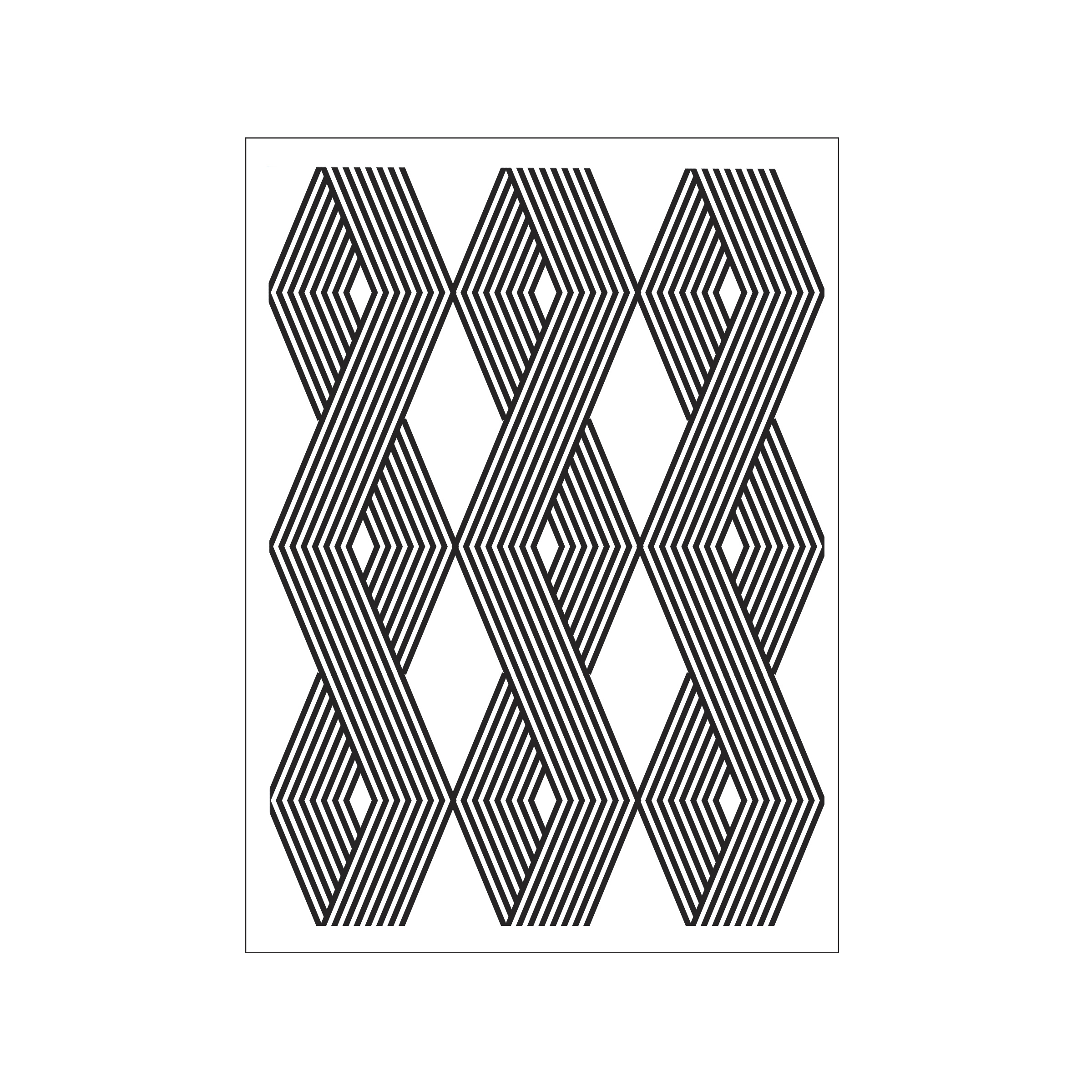 Darice • Embossing folder Vertical cable print pattern