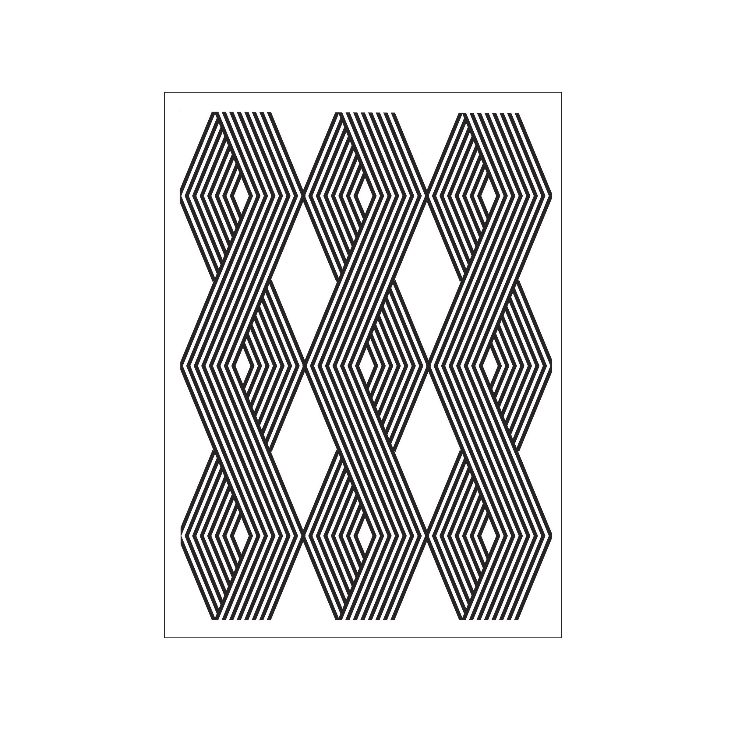 Darice • Embossing folder vertical cable print pattern