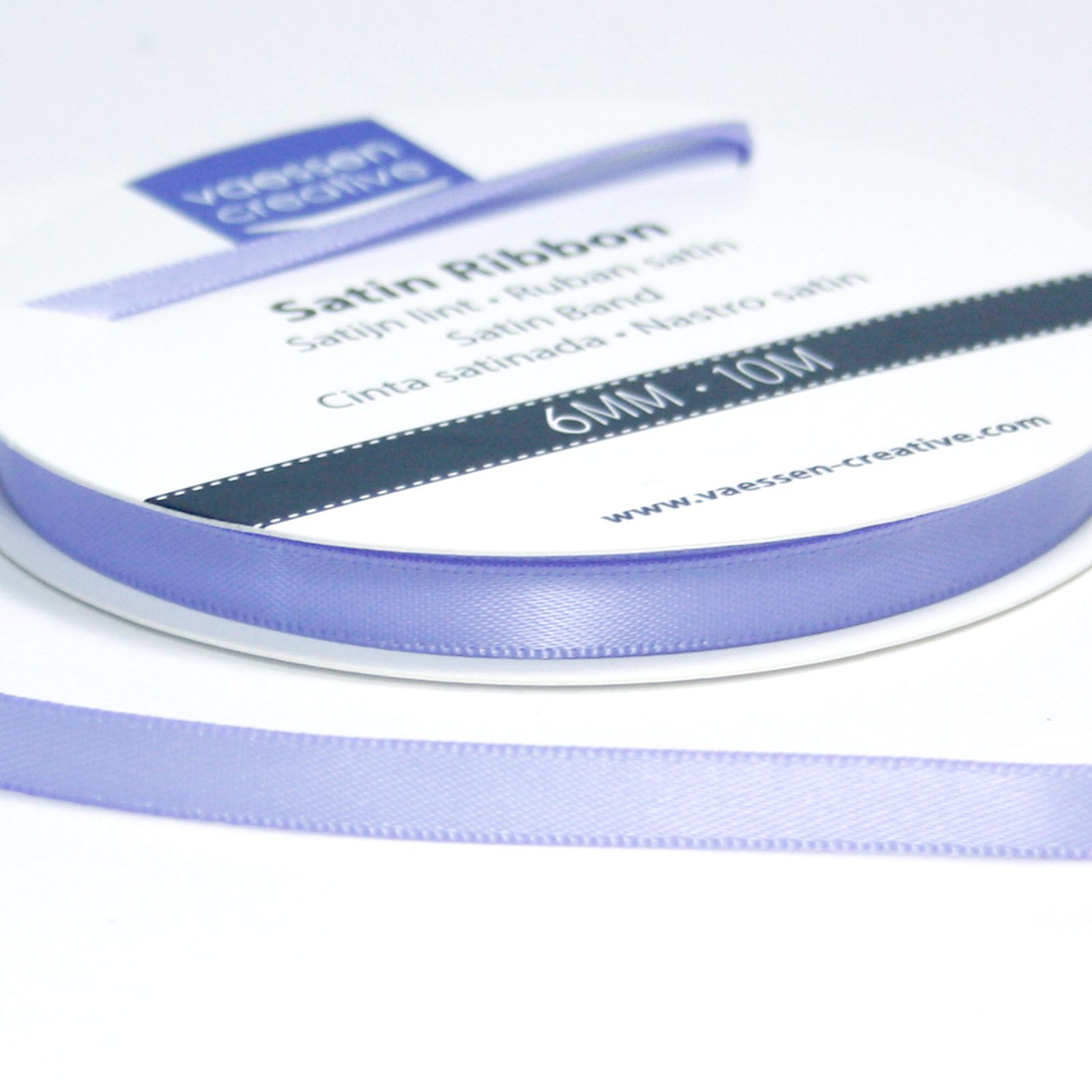 Vaessen Creative • Satin Ribbon 6mmx10m Lavender