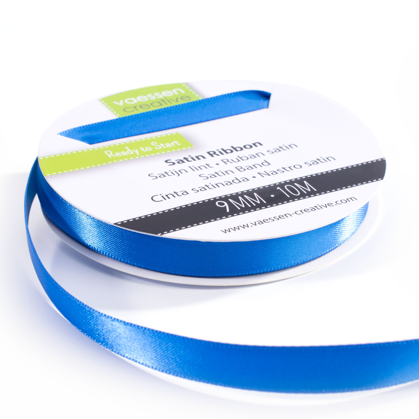 Vaessen Creative • Satin Ribbon 9mmx10m Blue