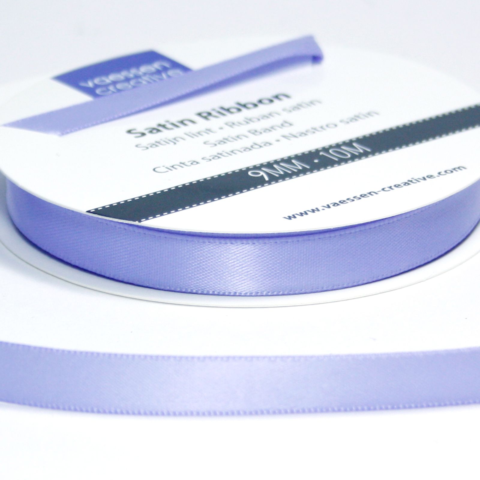 Vaessen Creative • Satin Ribbon 9mmx10m Lavender