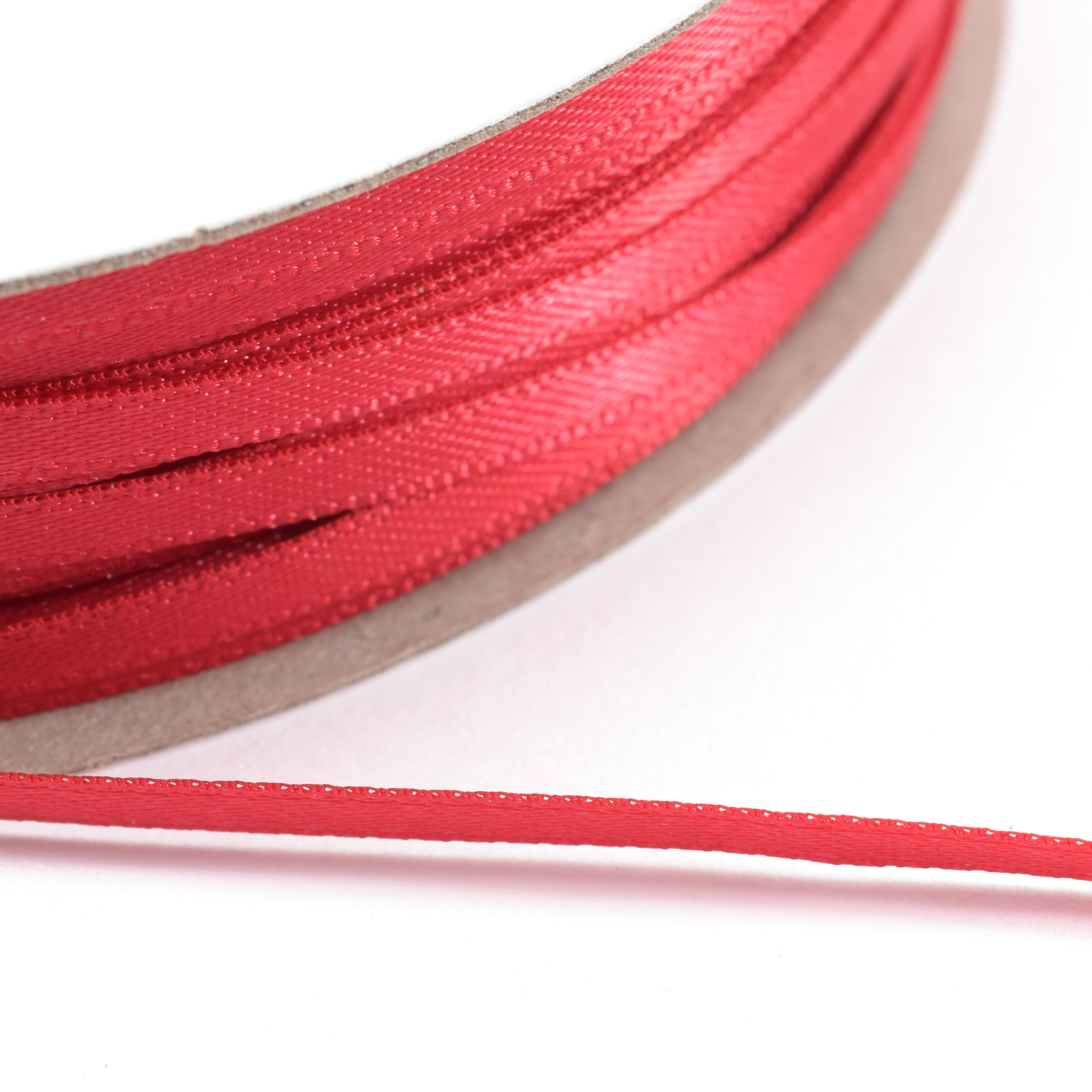 Vaessen Creative • Satin Ribbon 3mmx100m Red