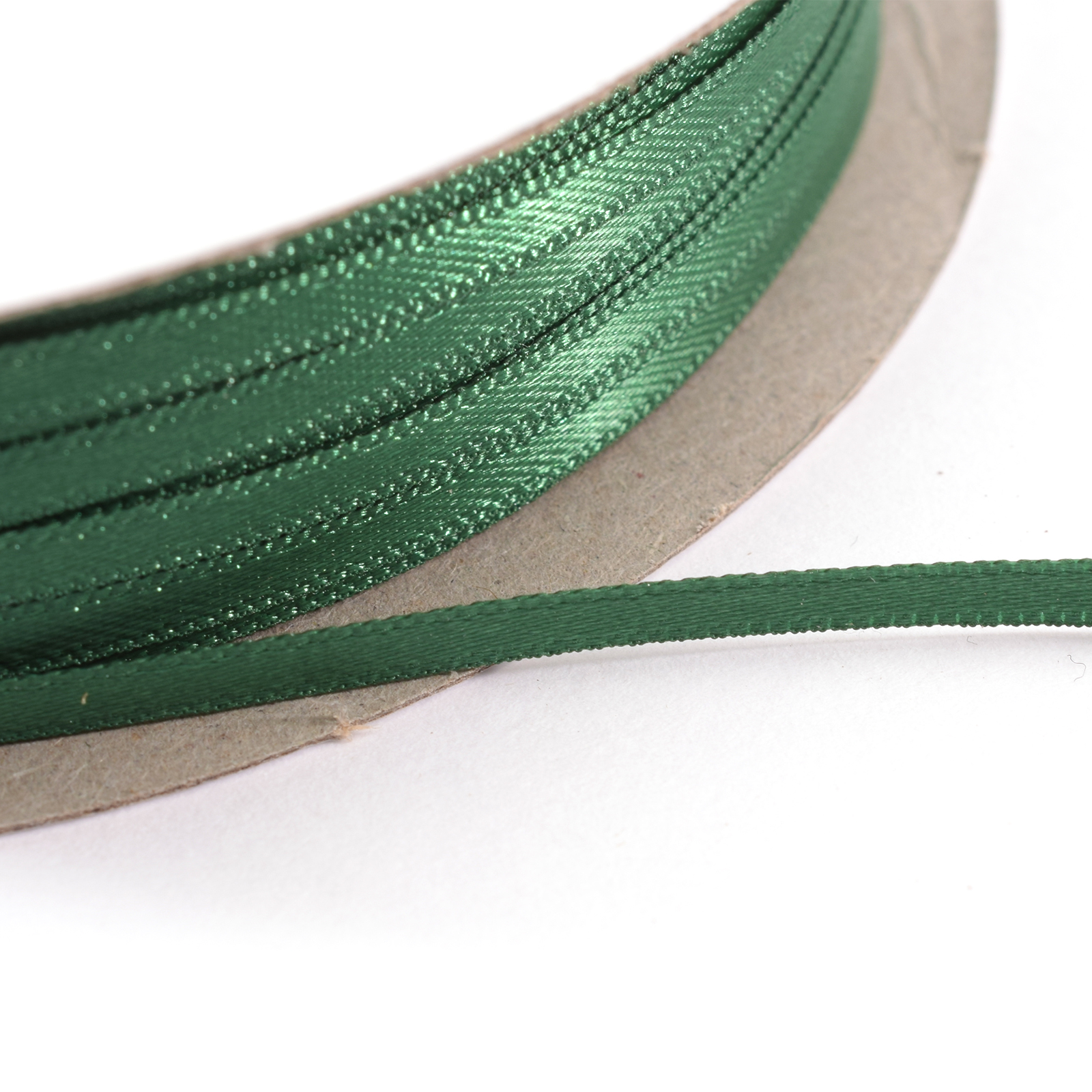 Vaessen Creative • Satin Ribbon 3mmx100m Dark Green