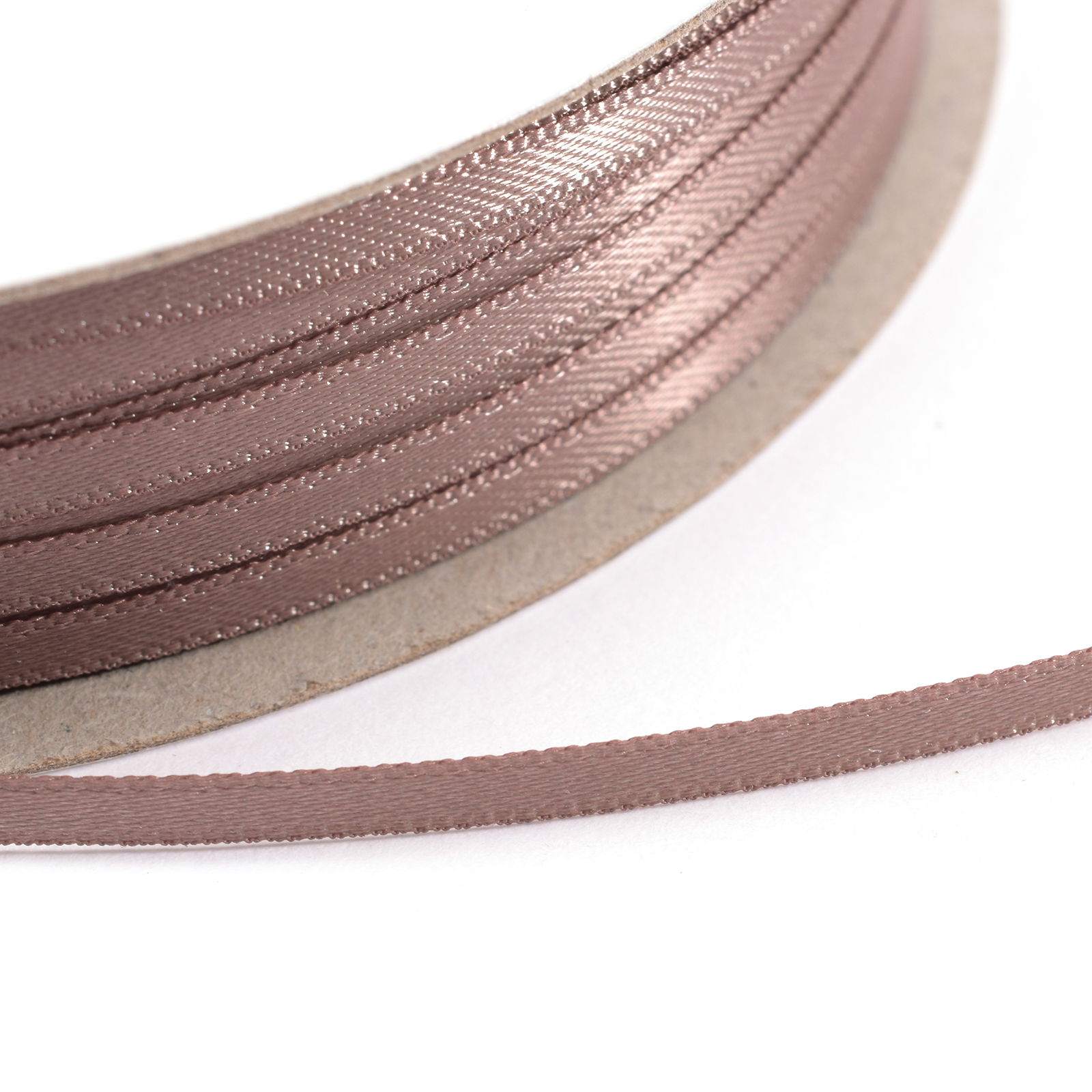 Vaessen Creative • Satin Ribbon 3mmx100m Chocolate